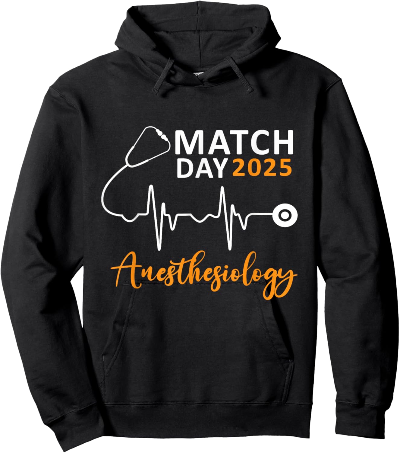 Match Day 2025 Anesthesiology Medical School Residency Hoodie - Hoodie | Black