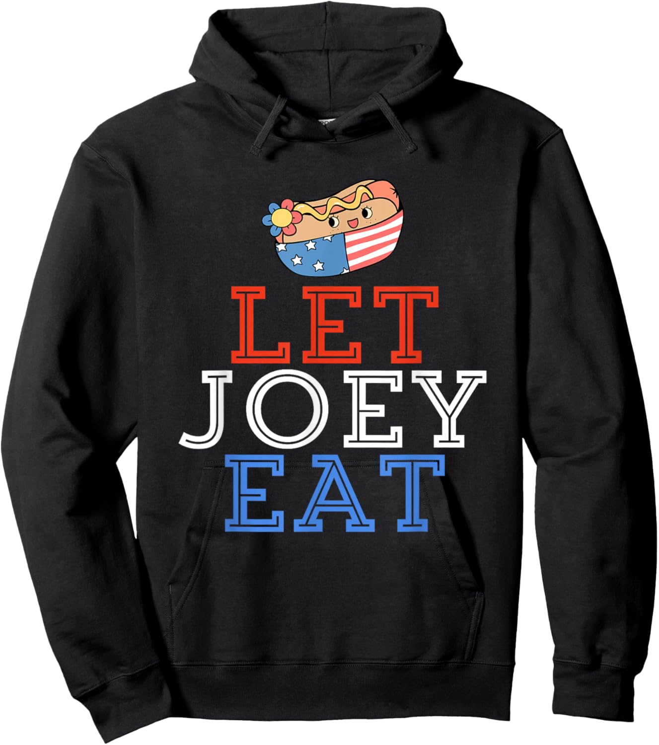 Let Joey Eat. Cute! Bring Back Chestnut- Contest Winner Hoodie - Hoodie | Black