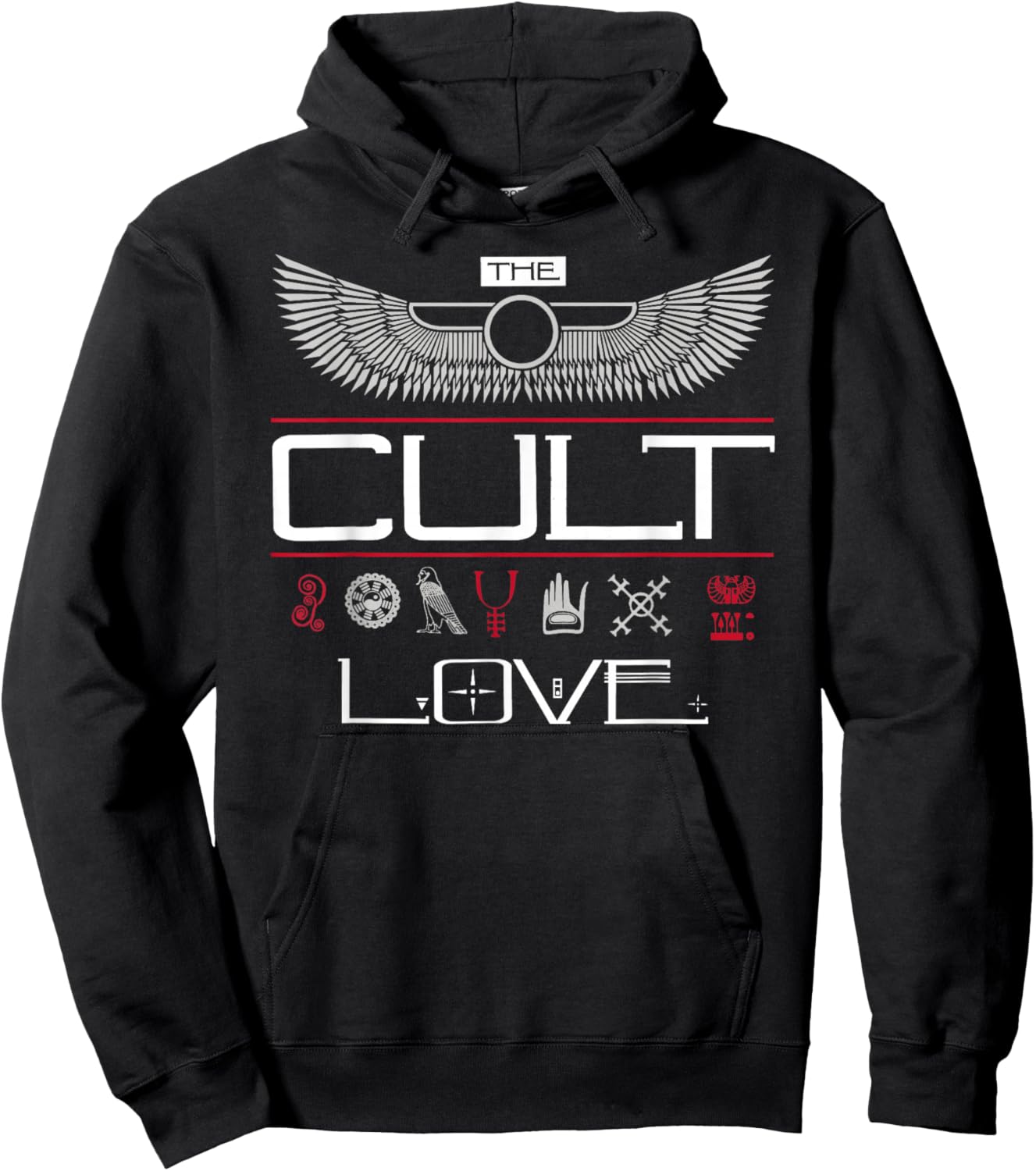 The Cult – Love Symbols Hoodie - Hoodie | Black