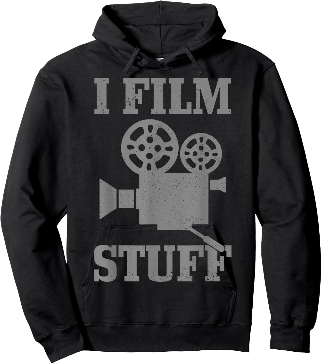 Cameraman Gift I Film Stuff Movie Director Filmmaker Funny Hoodie - Hoodie | Black