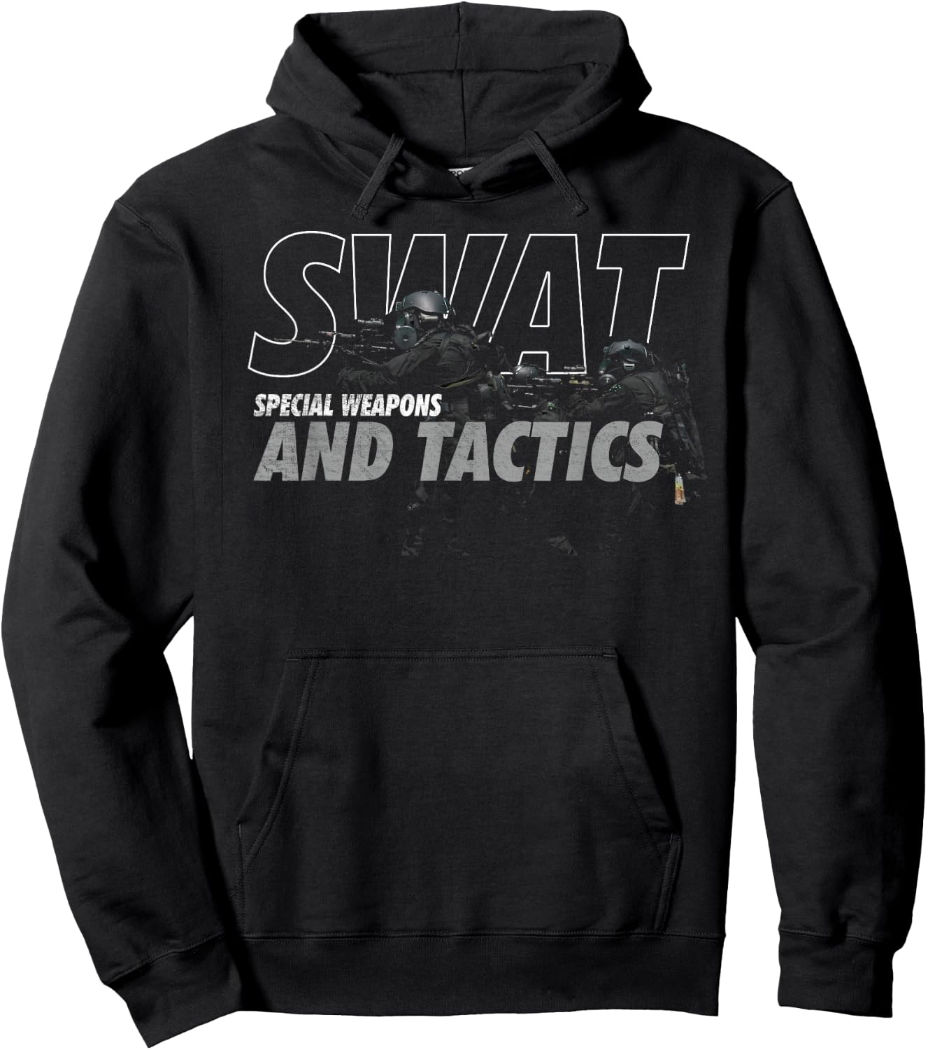 SWAT Special Weapons And Tactics Team Shirt, Police Officer Hoodie - Hoodie | Black