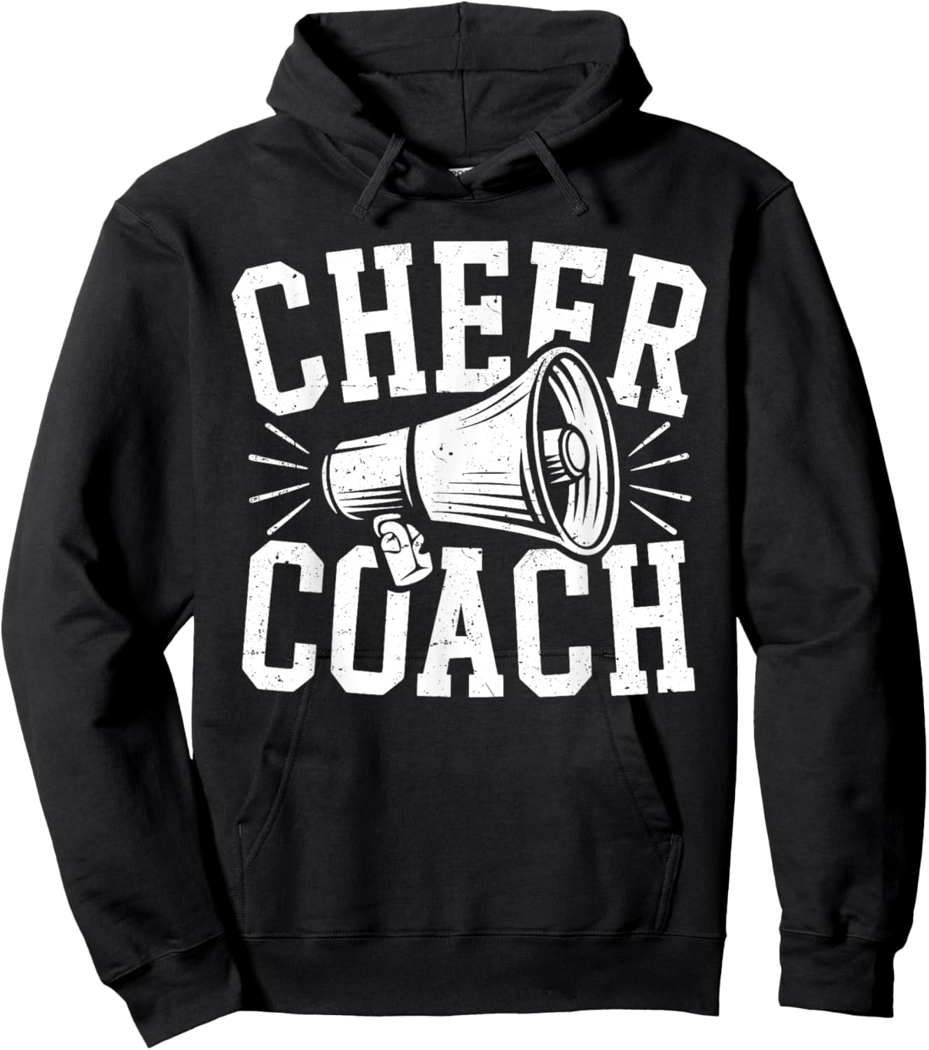 Cheer Coach Shirt Cheerleading Men Women Cheerleader Coach Hoodie - Hoodie | Black