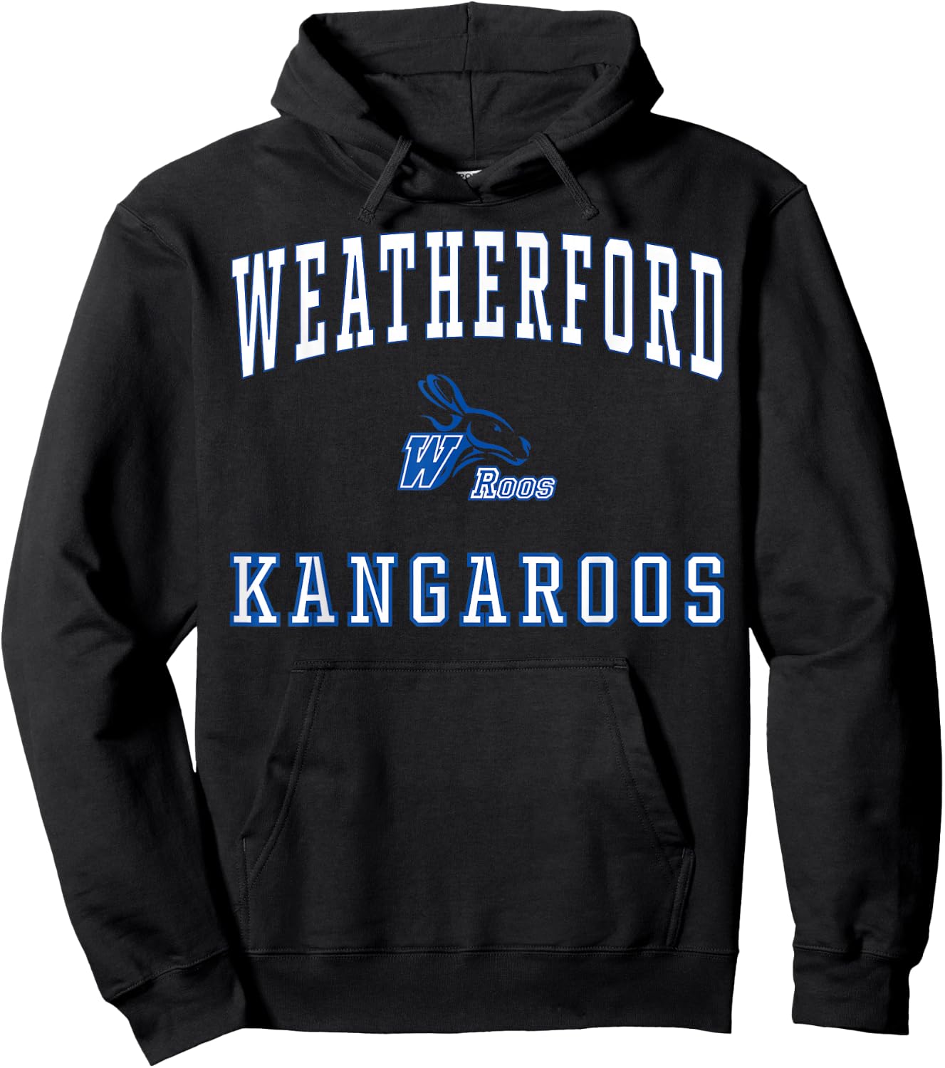 Weatherford High School Kangaroos C1 Hoodie - Hoodie | Black