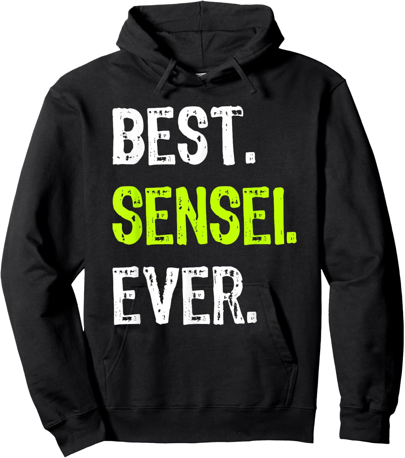 Best SENSEI Ever Martial Arts Teacher Hoodie - Hoodie | Black