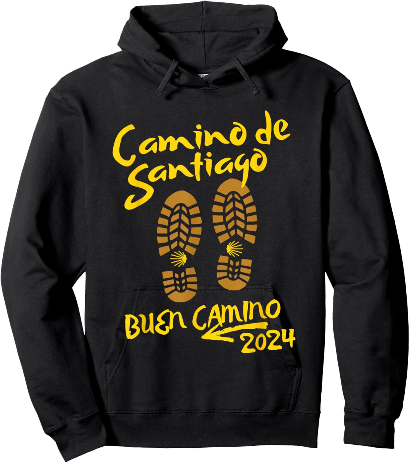 2024 CAMINO DE SANTIAGO, BUEN CAMINO, Keepsake Hoodie - Hoodie | Black