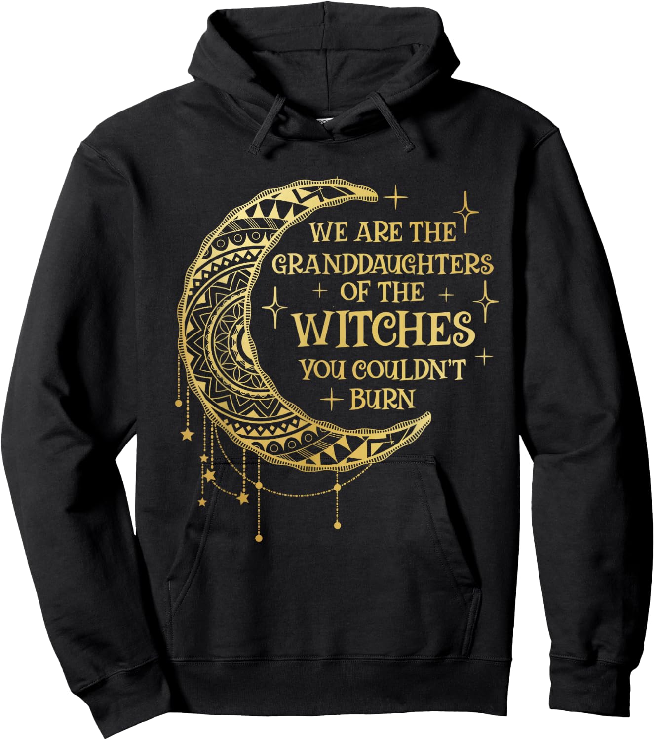 We Are The Granddaughters of the Witches You Could Not Burn Hoodie - Hoodie | Black