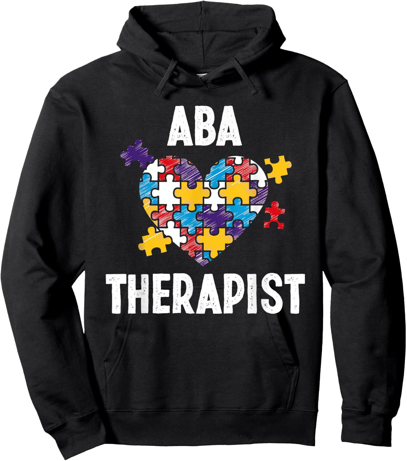 ABA Therapist Training Behavior Analyst Autism Therapy RBT Hoodie - Hoodie | Black
