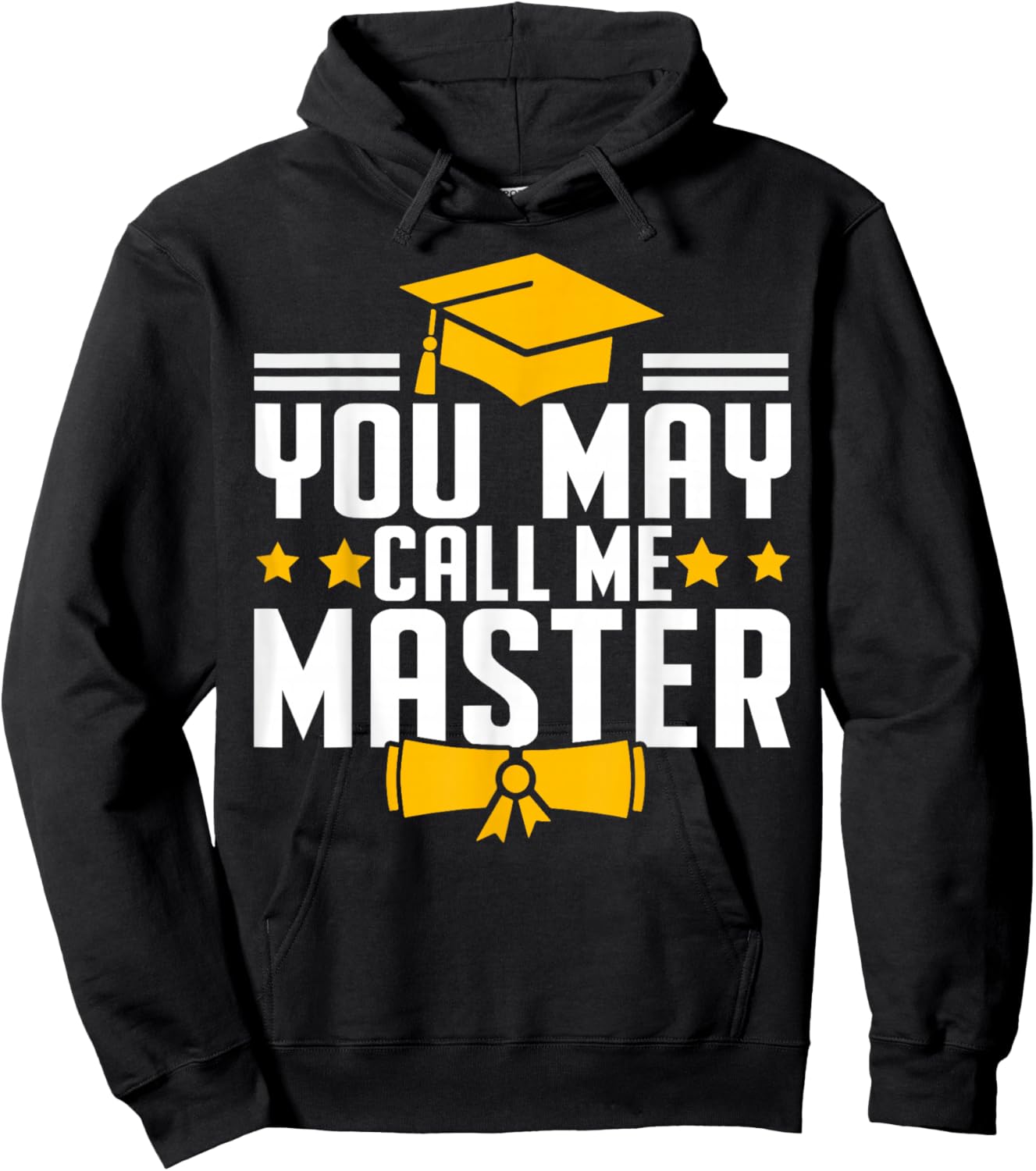 Masters Degree Graduation 2026 You May Call Me Master Hoodie - Hoodie | Black