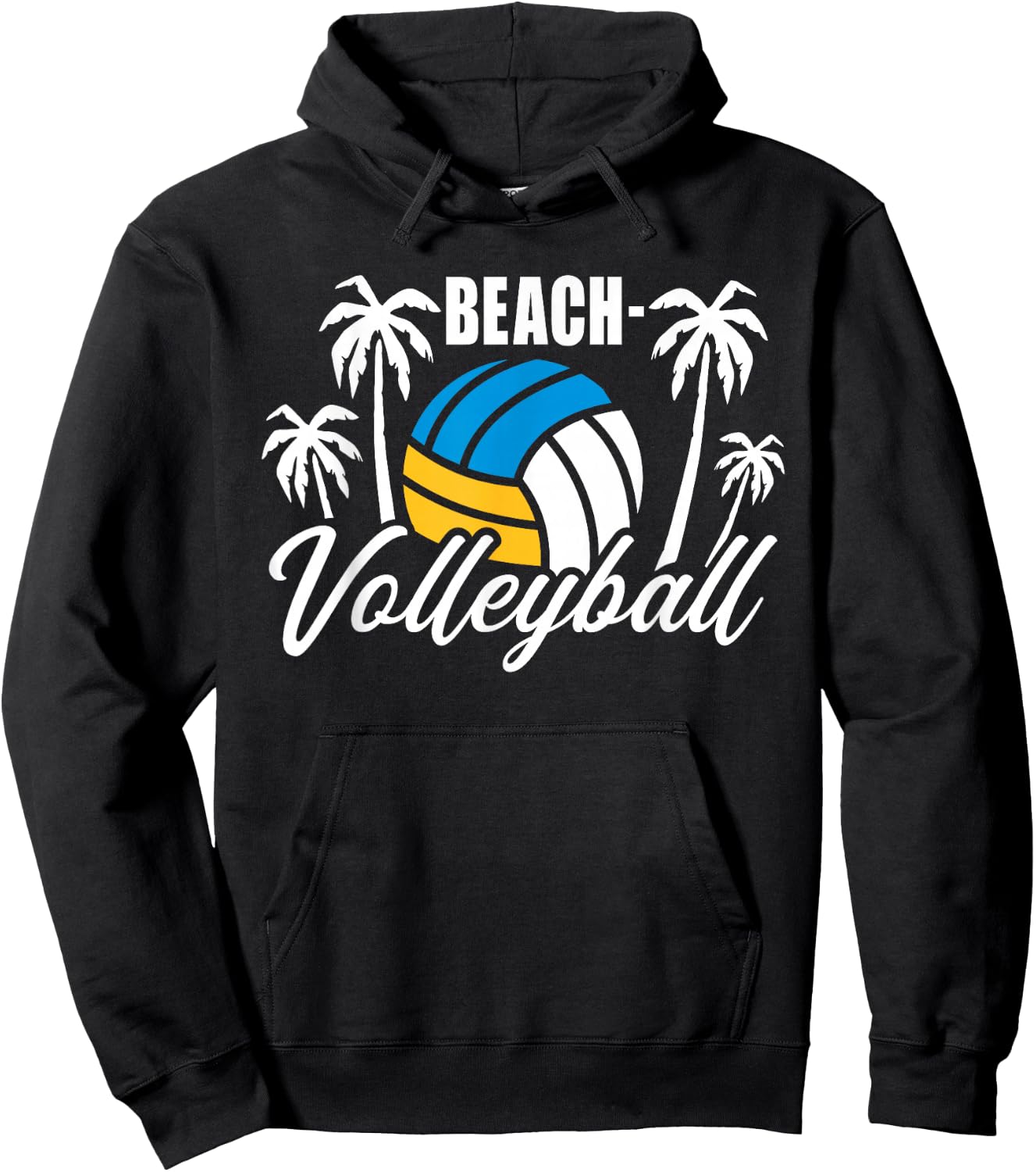 Beach volleyball Hoodie - Hoodie | Black