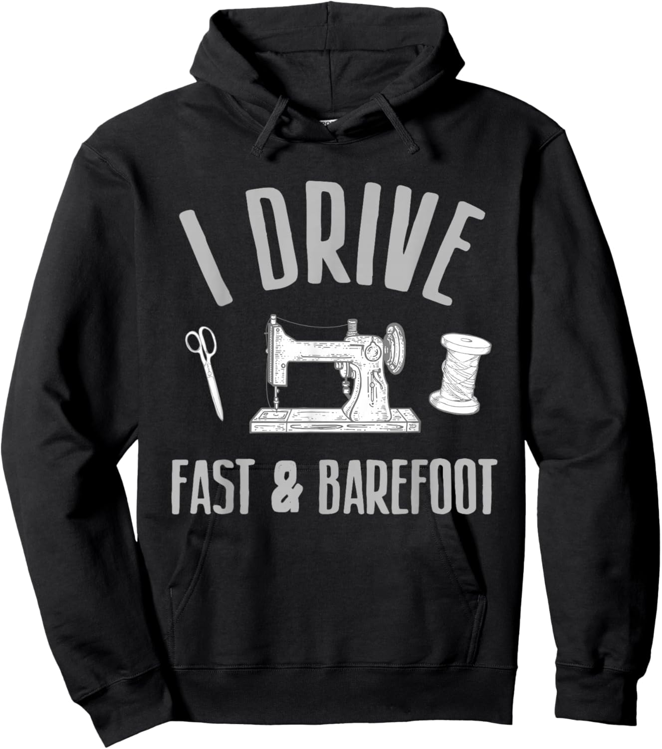 Funny Sewing Art For Mom Women Sewing Machine Quilting Sewer Hoodie - Hoodie | Black