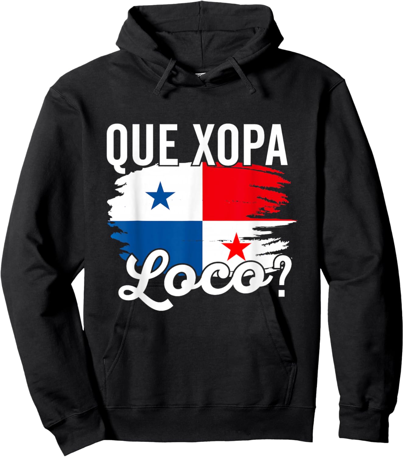 Camiseta Panama Panamanian Flag DNA Panameño Que Xopa? Hoodie - Hoodie | Black