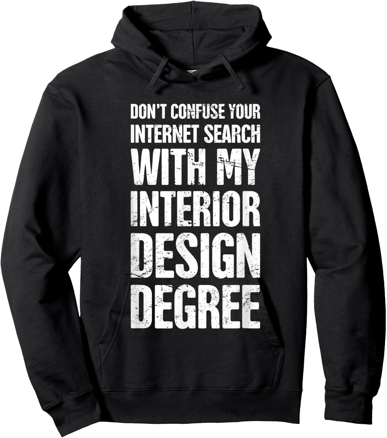 Degree - Funny Interior Design / Interior Designer Hoodie - Hoodie | Black