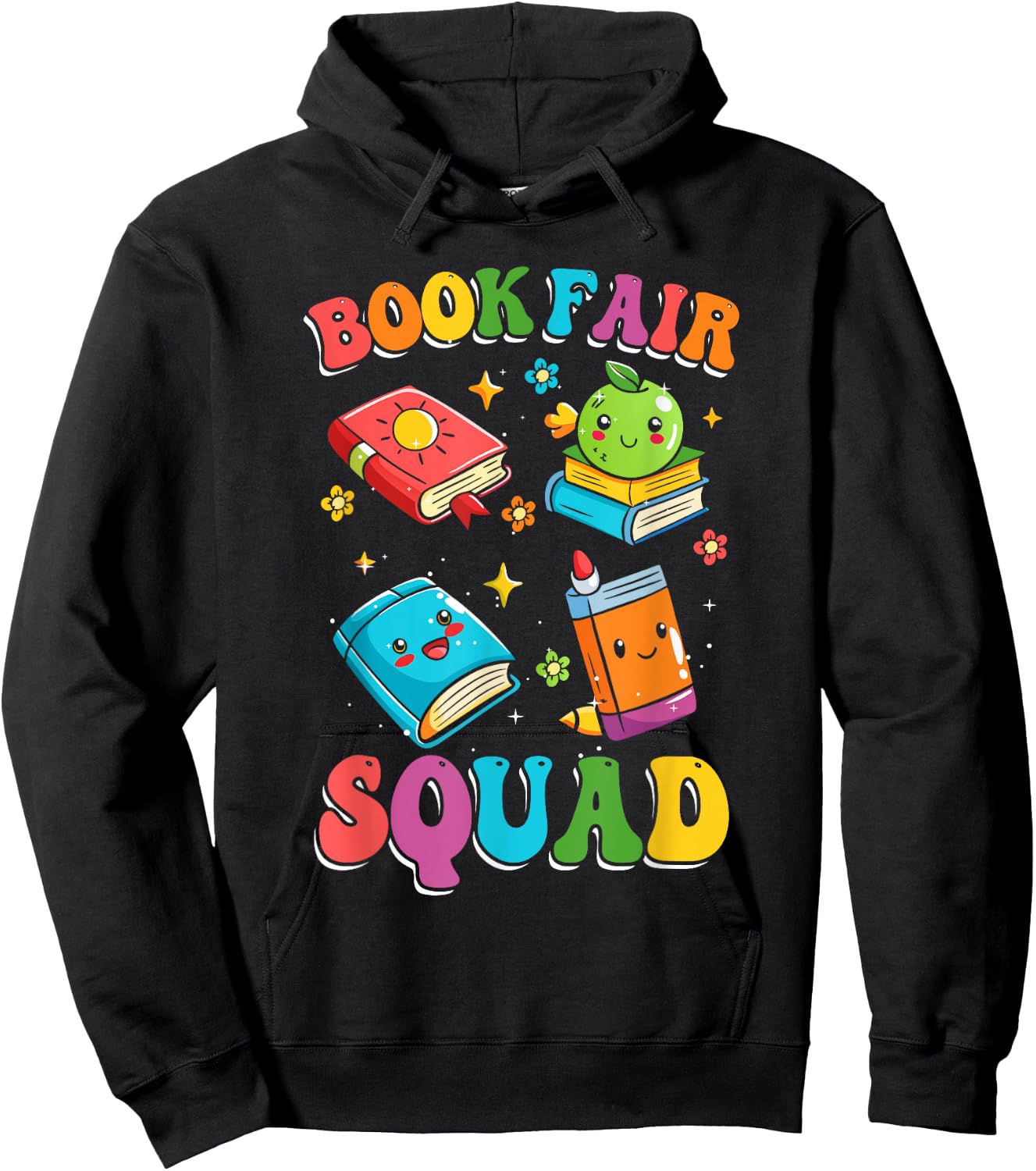 Book Fair Squad Hoodie - Hoodie | Black