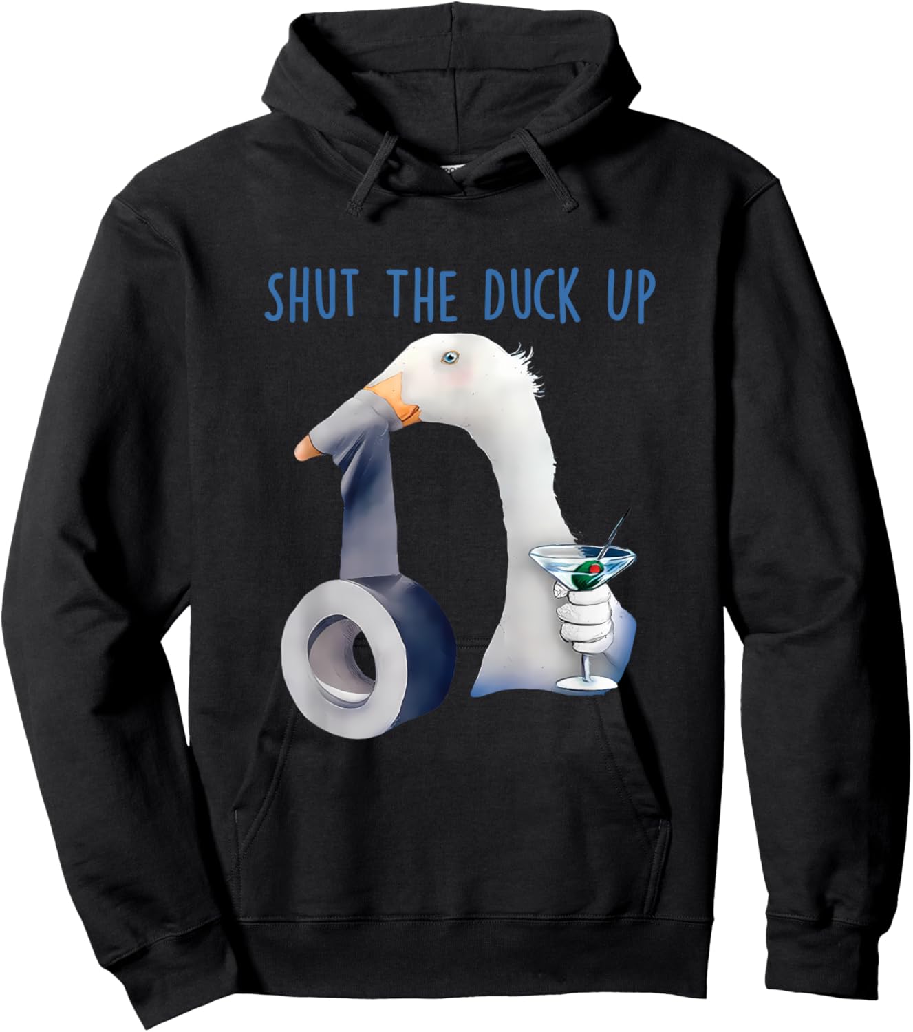 Shut The Duck Up Apparel Hoodie - Hoodie | Black