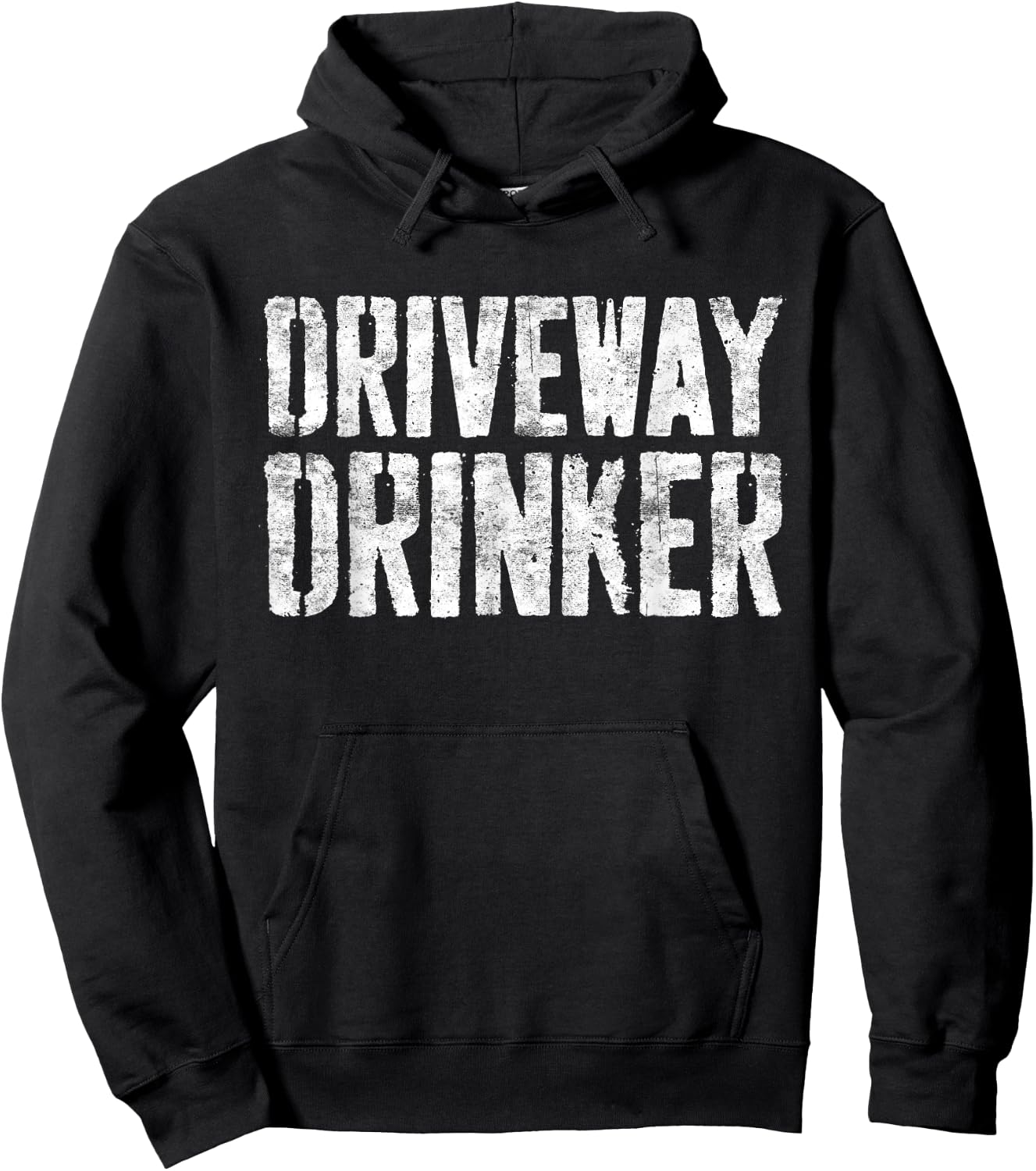 Driveway Drinker Shirt Funny Men Women Drinking Hoodie - Hoodie | Black