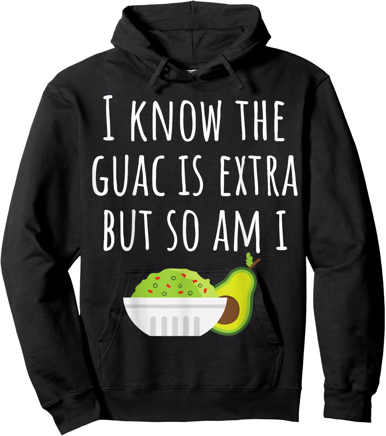 Guacamole Avocado Dip Funny Mexican Cinco De Mayo 2020 Hoodie - Hoodie | Black