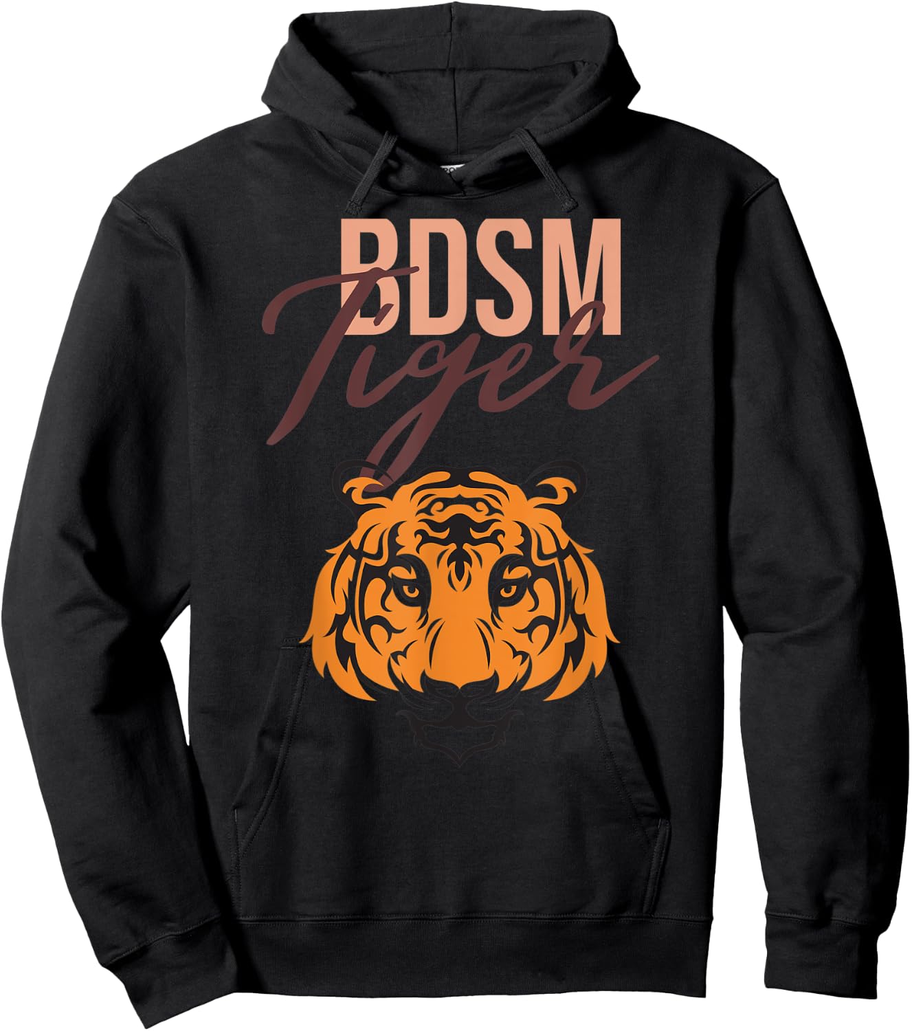 BDSM Instructor Tiger / Master Bondage gift Hoodie - Hoodie | Black