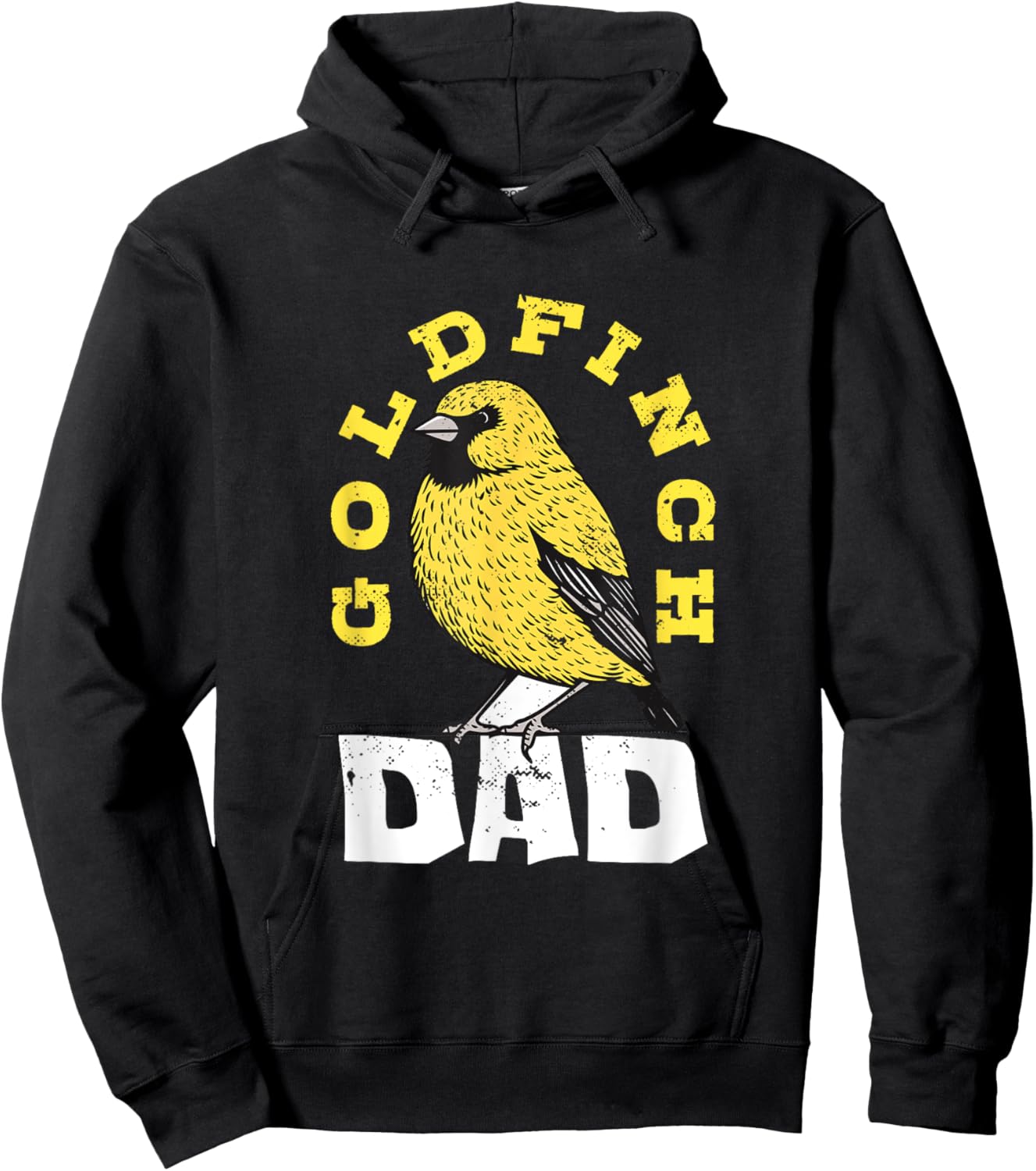 American Goldfinch Goldfinch Dad Bird Lover Ornithologist Hoodie - Hoodie | Black