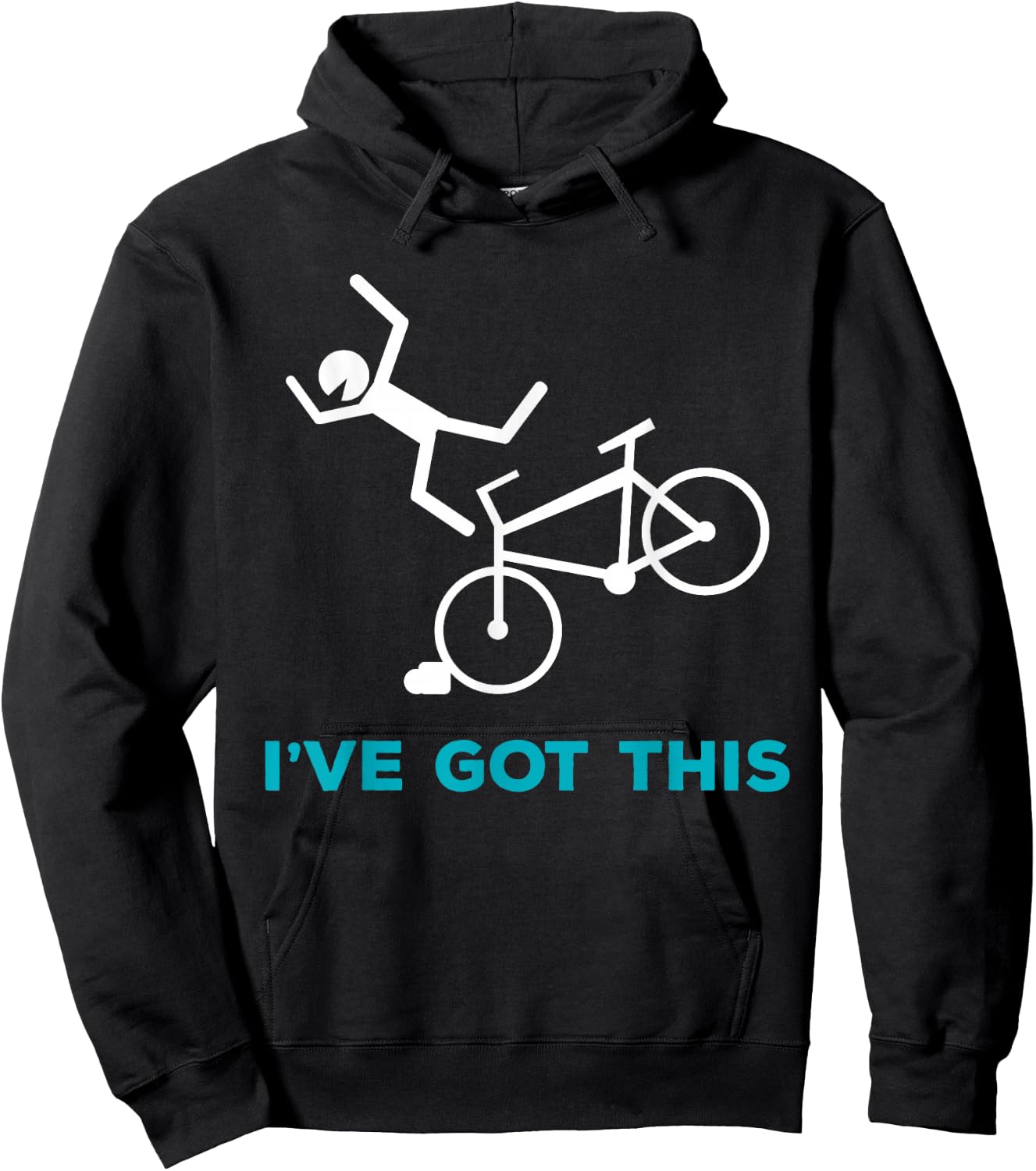 I Got This Funny Clumsy Bike Accident Injury get Well Gift Hoodie - Hoodie | Black