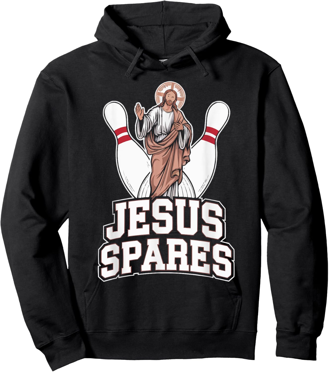 Funny Jesus Christ Religious Christian Believer Christianity Hoodie - Hoodie | Black