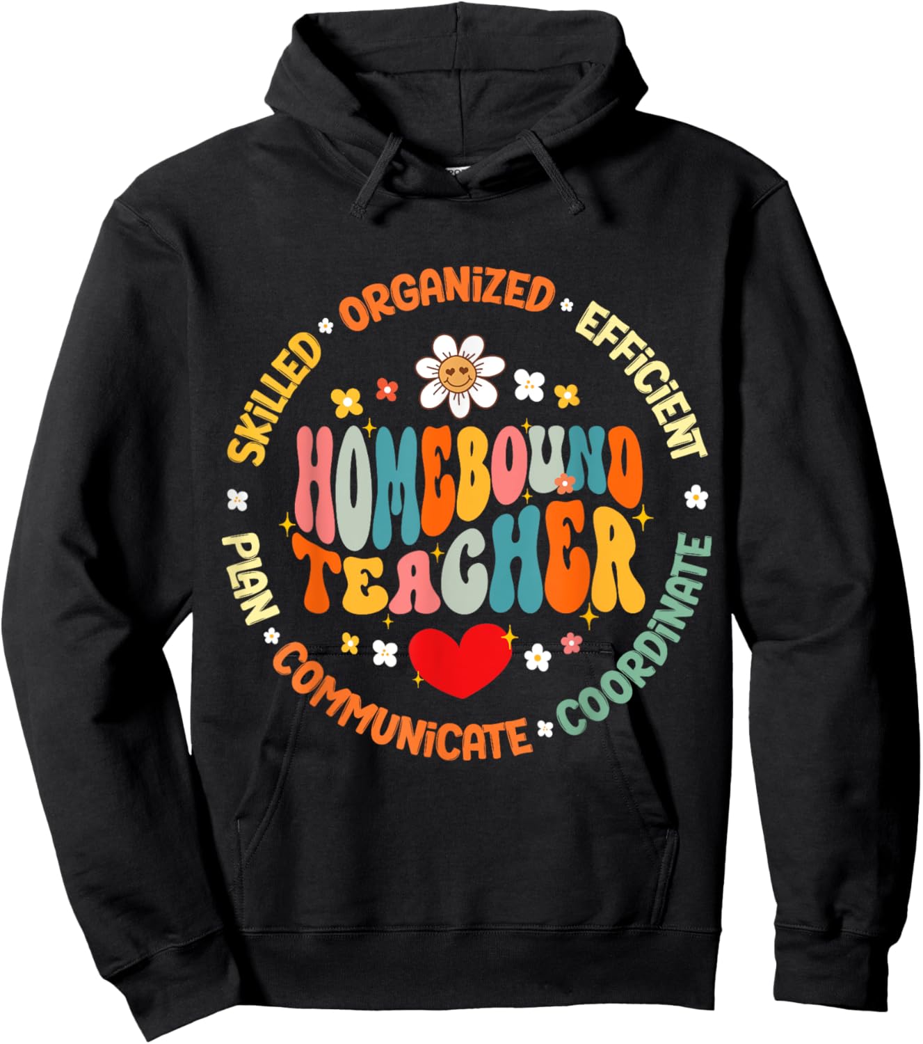Homebound Teacher Specialist Nursing Appreciation Hoodie - Hoodie | Black
