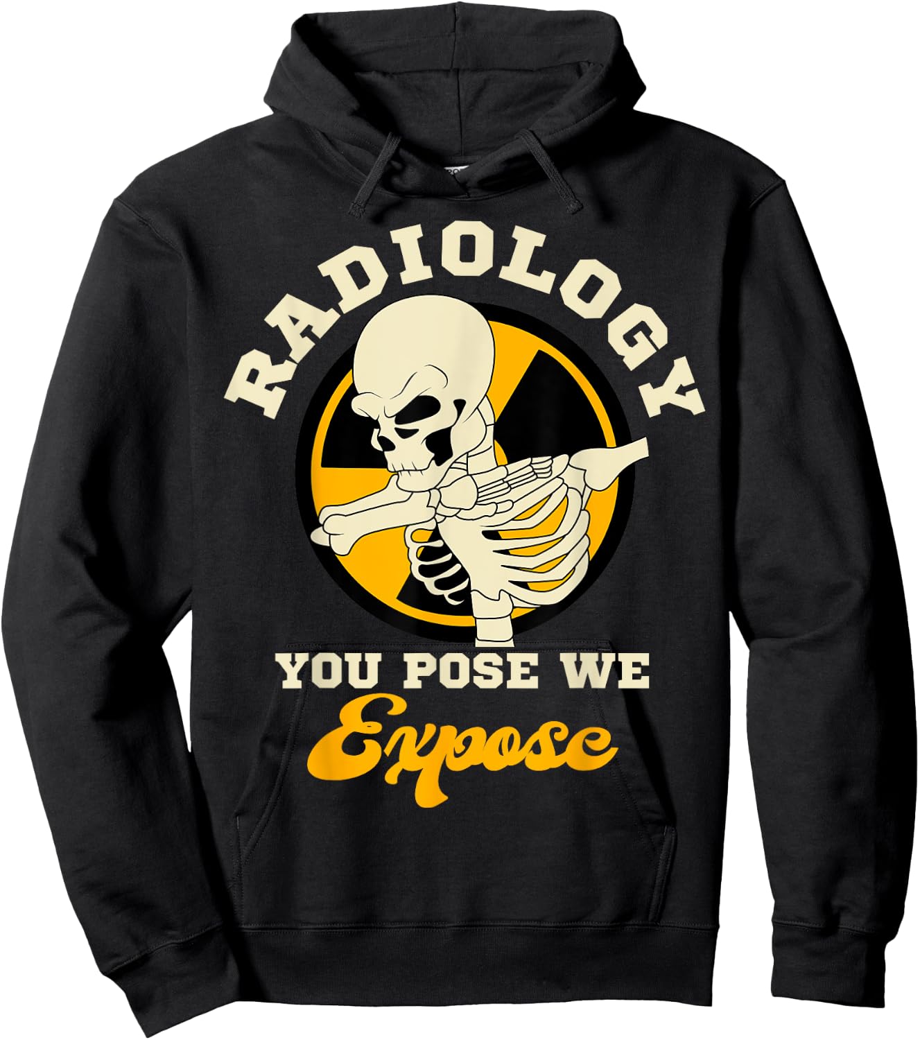 Radiologist Skeleton Radiology Medical Imaging Specialist Hoodie - Hoodie | Black