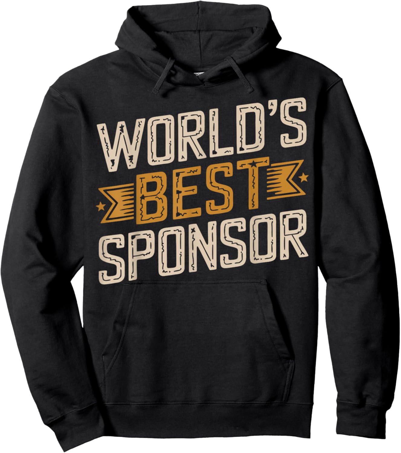 AA Sponsor World's Best Sponsor Hoodie - Hoodie | Black