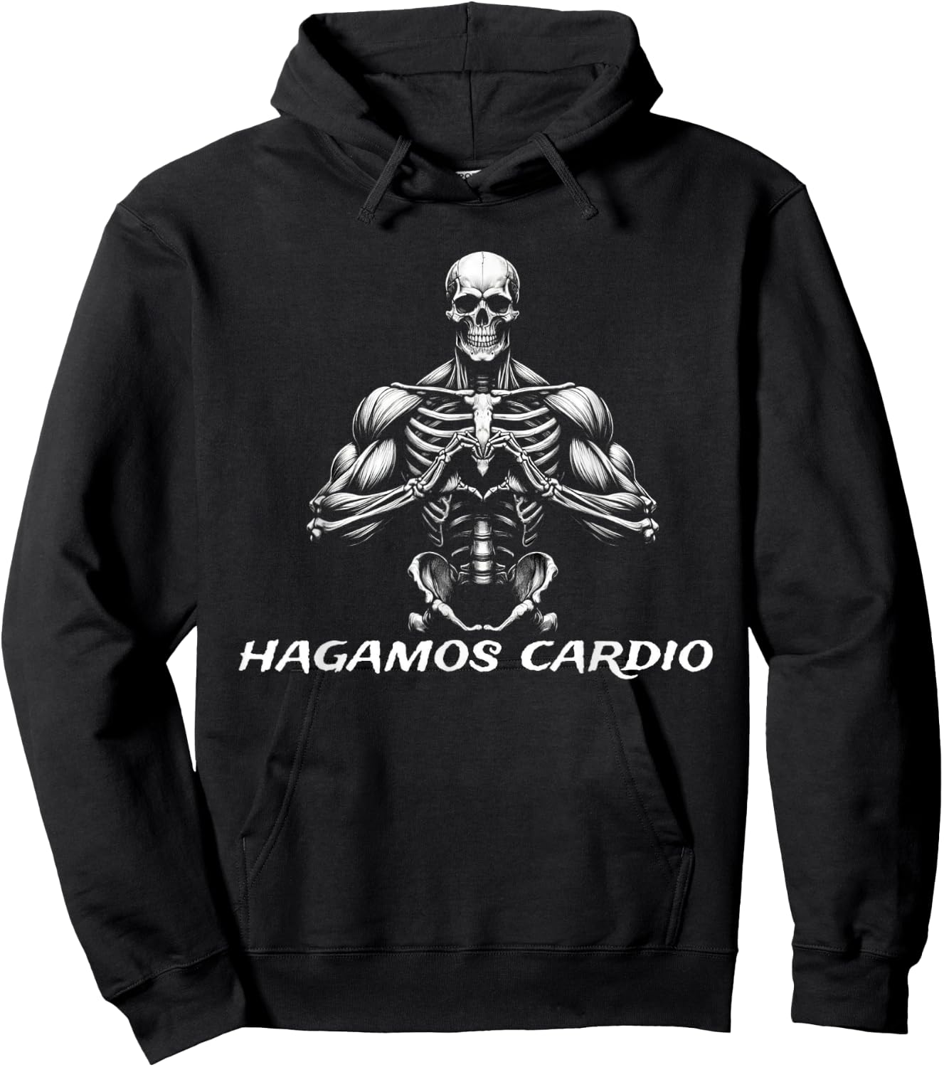 Calacas Chidas Gym Mexican Saying Funny Sarcasm Slang Latinx Hoodie - Hoodie | Black