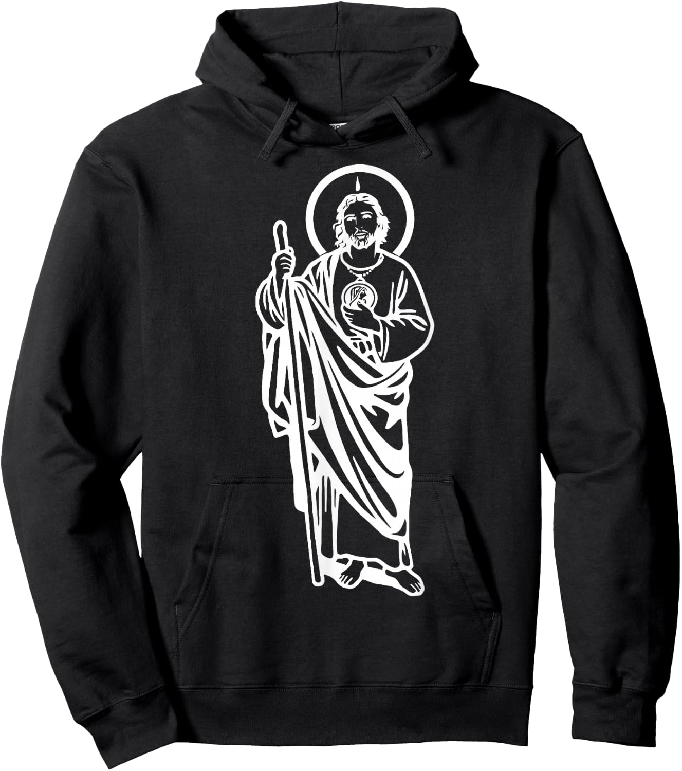 San Judas Tadeo Saint Jude Thaddeus Hoodie - Hoodie | Black