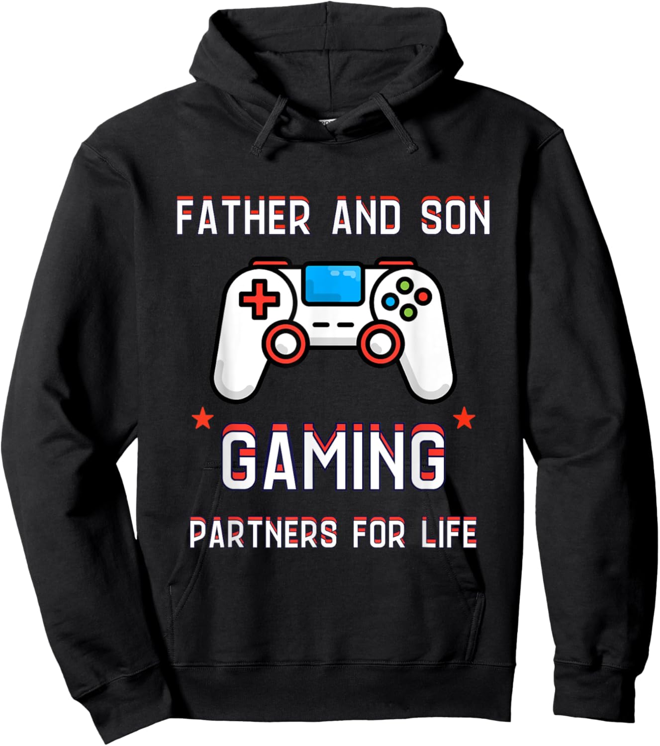 Father And Son Gaming Partners For Life Video Game Matching Hoodie - Hoodie | Black