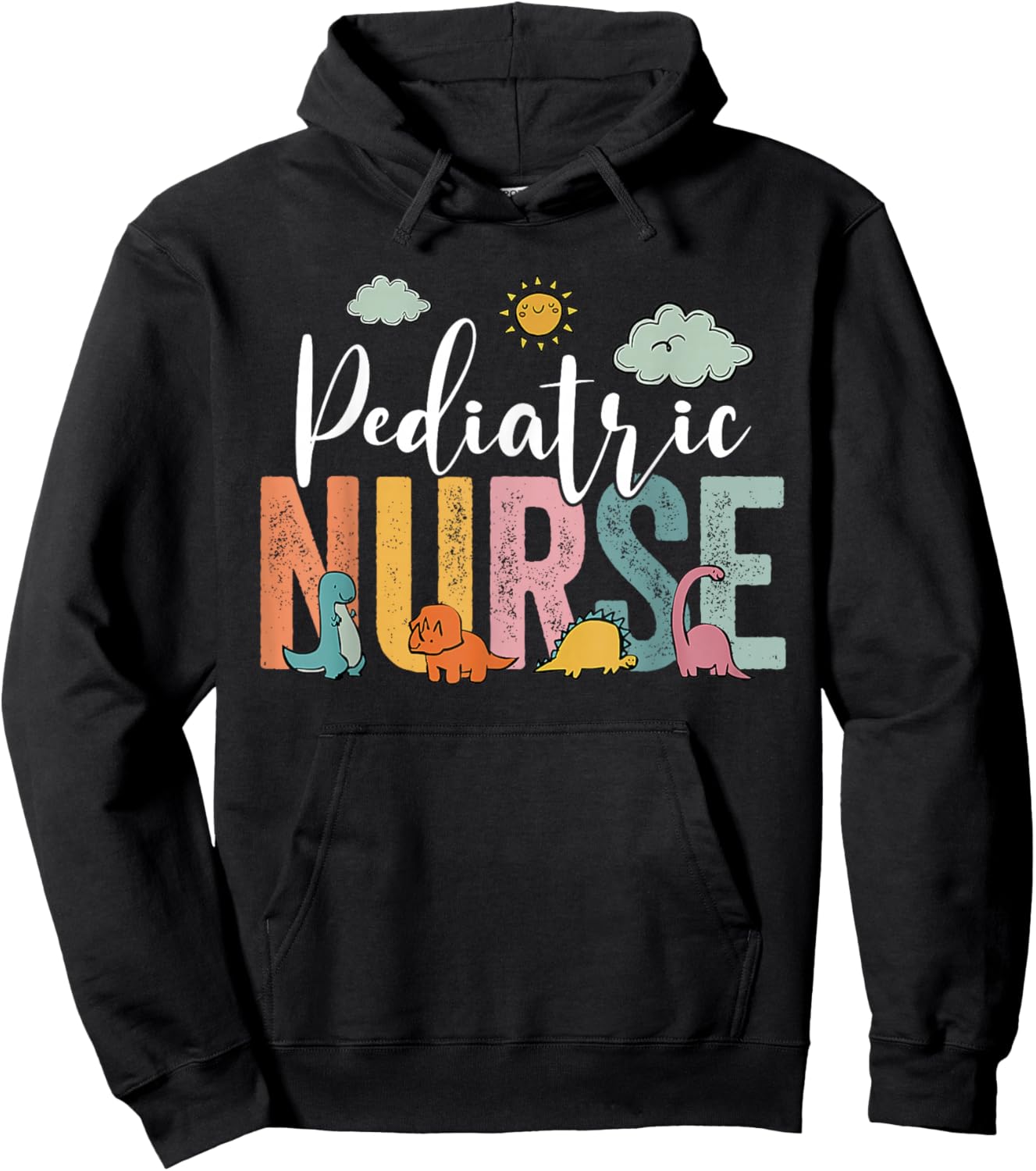 Pediatric Nurse PEDS Nursing School NICU Nurse RN Grad Hoodie - Hoodie | Black
