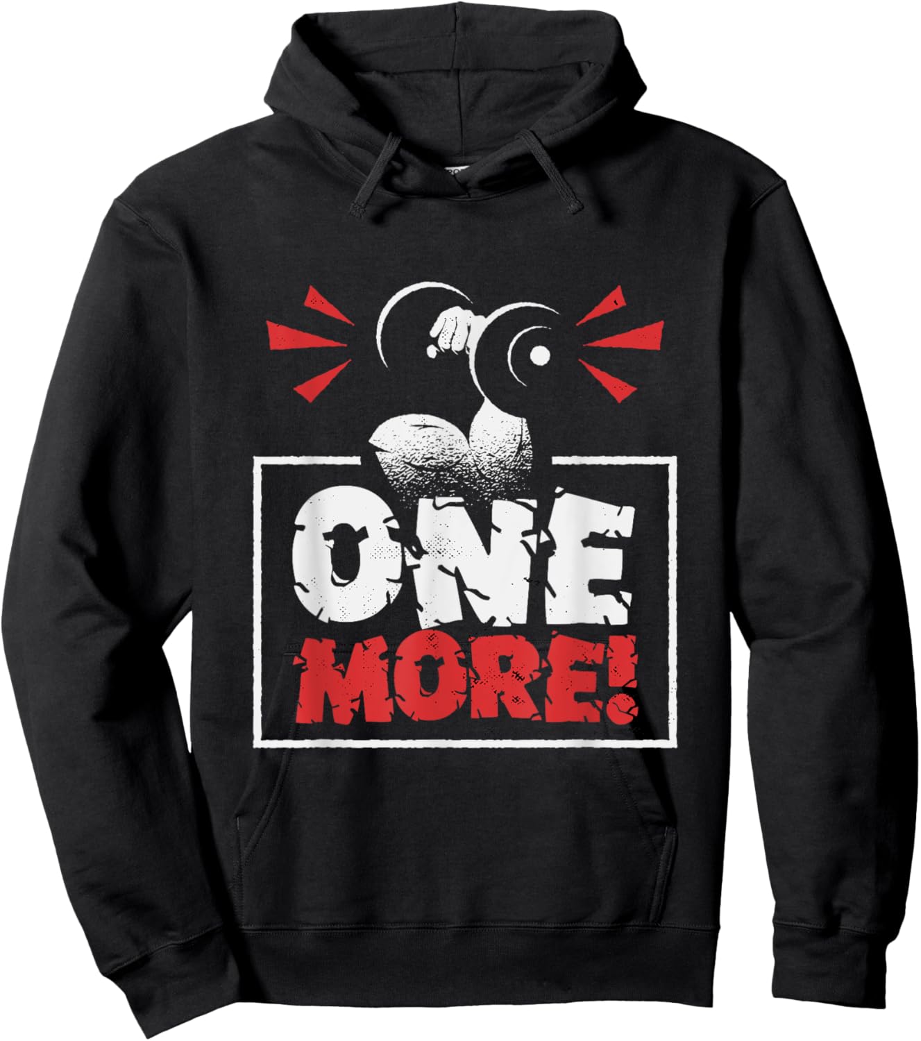 One More! Personal Trainer Fitness Hoodie - Hoodie | Black