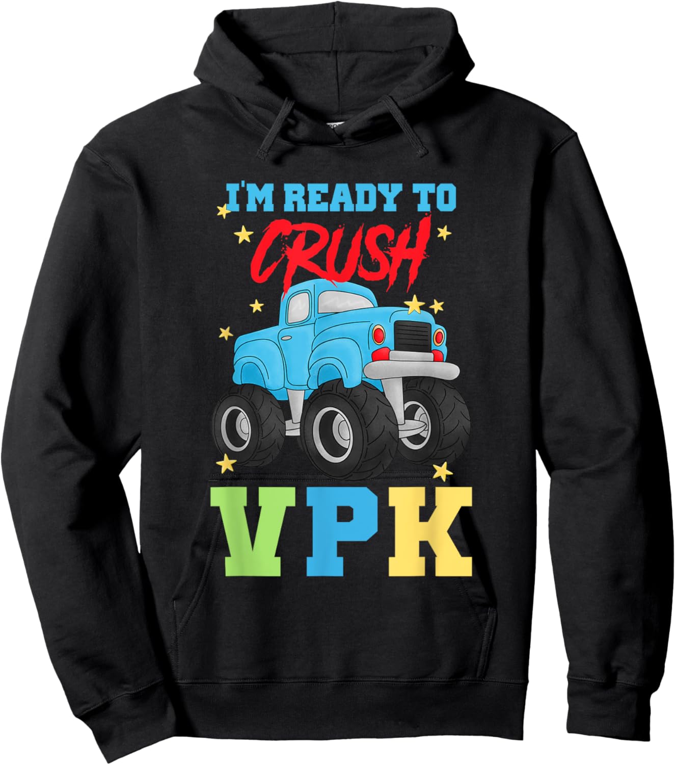 VPK Back to School 1st Day of School Prekindergarten Kids Hoodie - Hoodie | Black