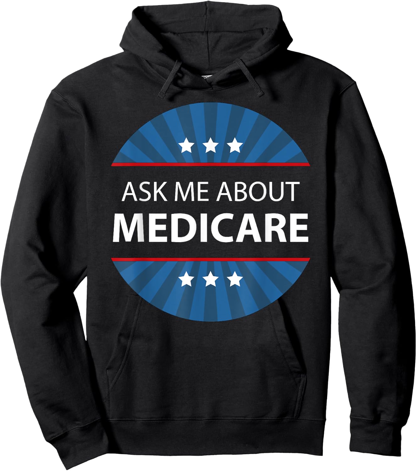 Ask Me About Medicare Hoodie - Hoodie | Black
