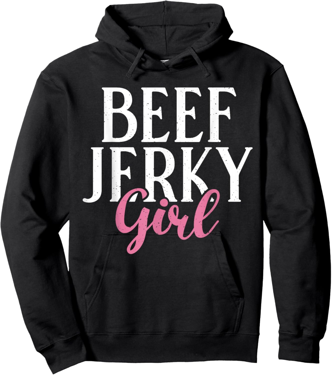 Beef Jerky Girl Hoodie - Hoodie | Black