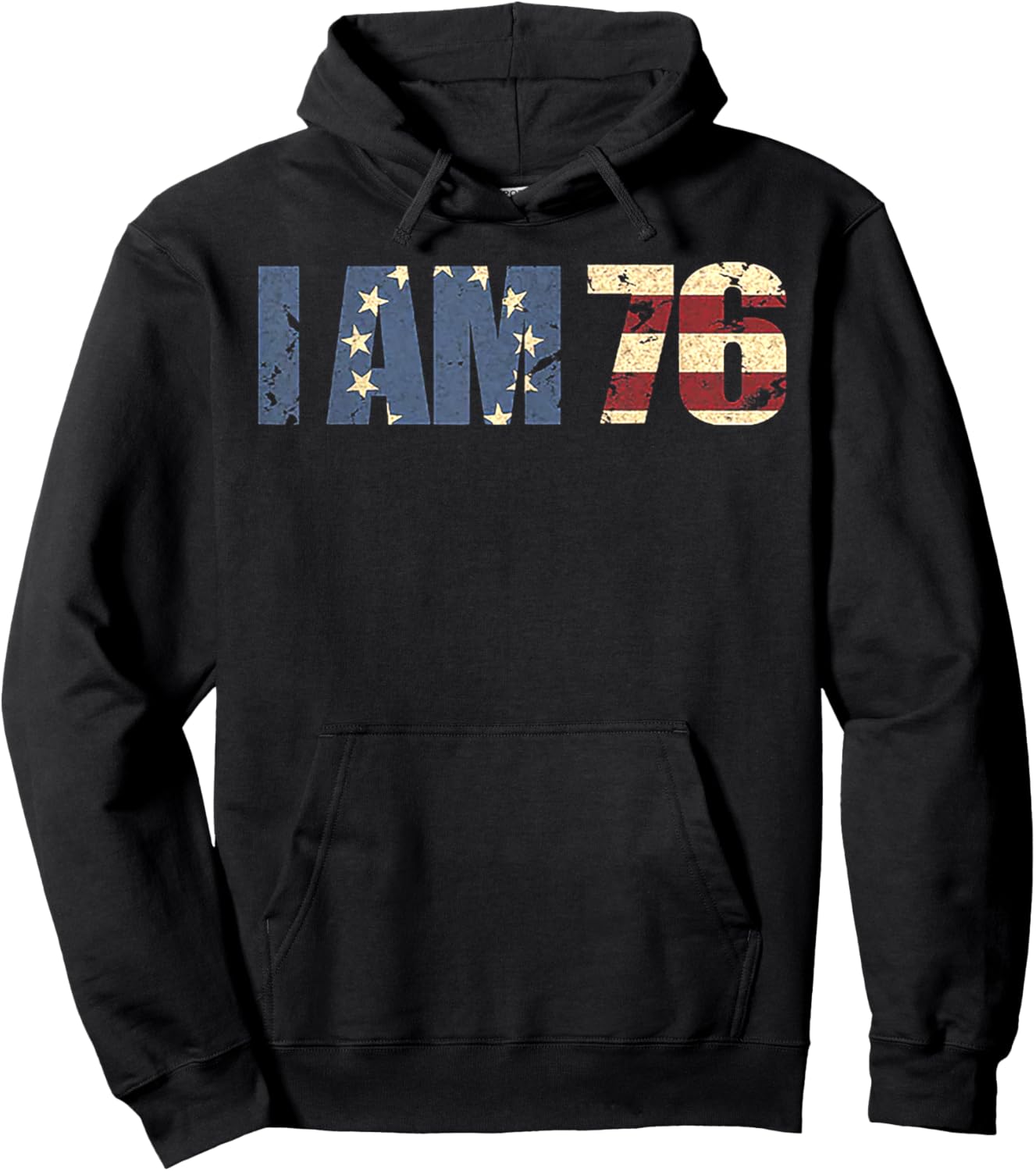 I Am 76 Hoodie - Hoodie | Black