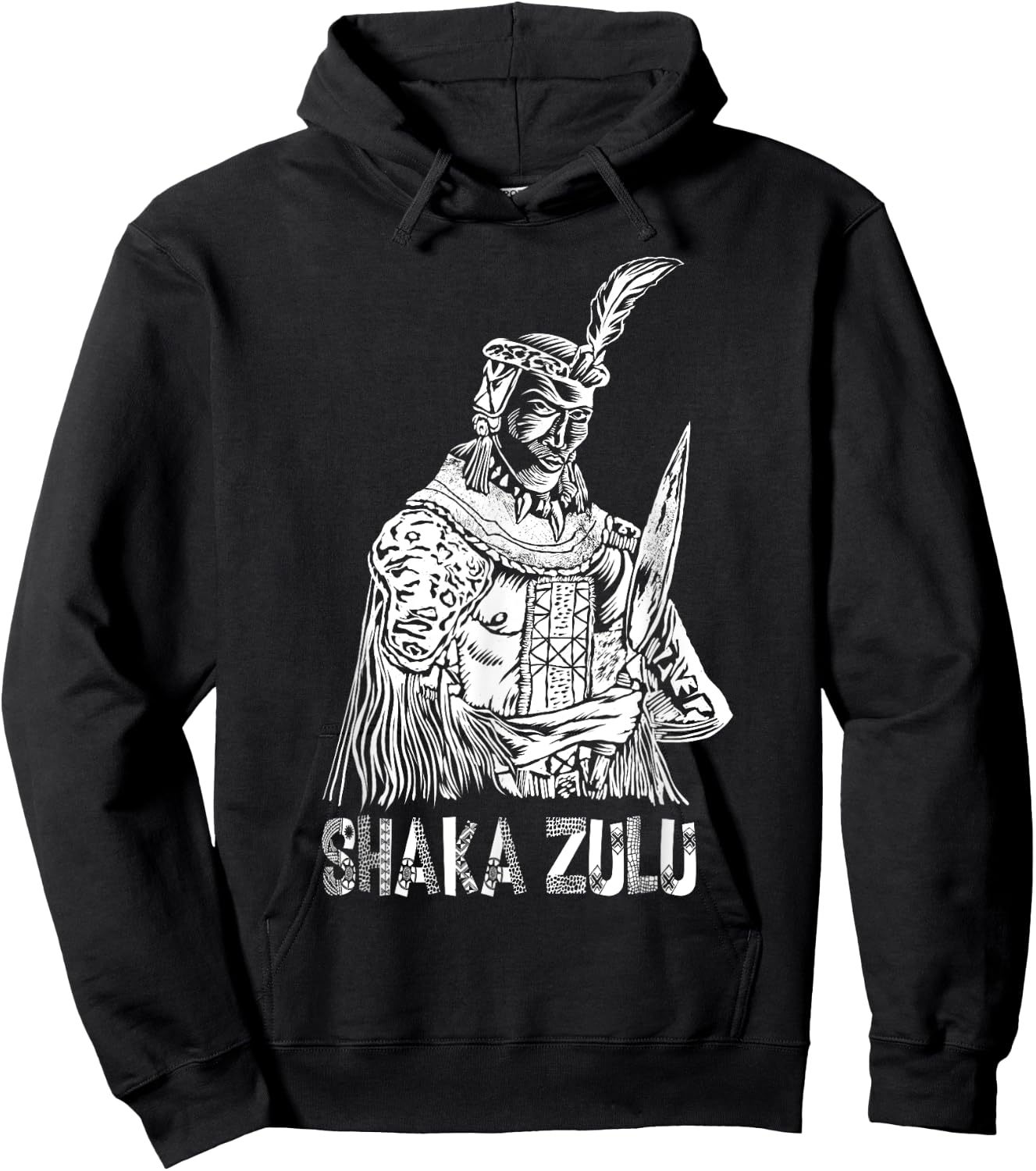Cool Shaka Zulu African King Pride Funny Gift Women Hoodie - Hoodie | Black