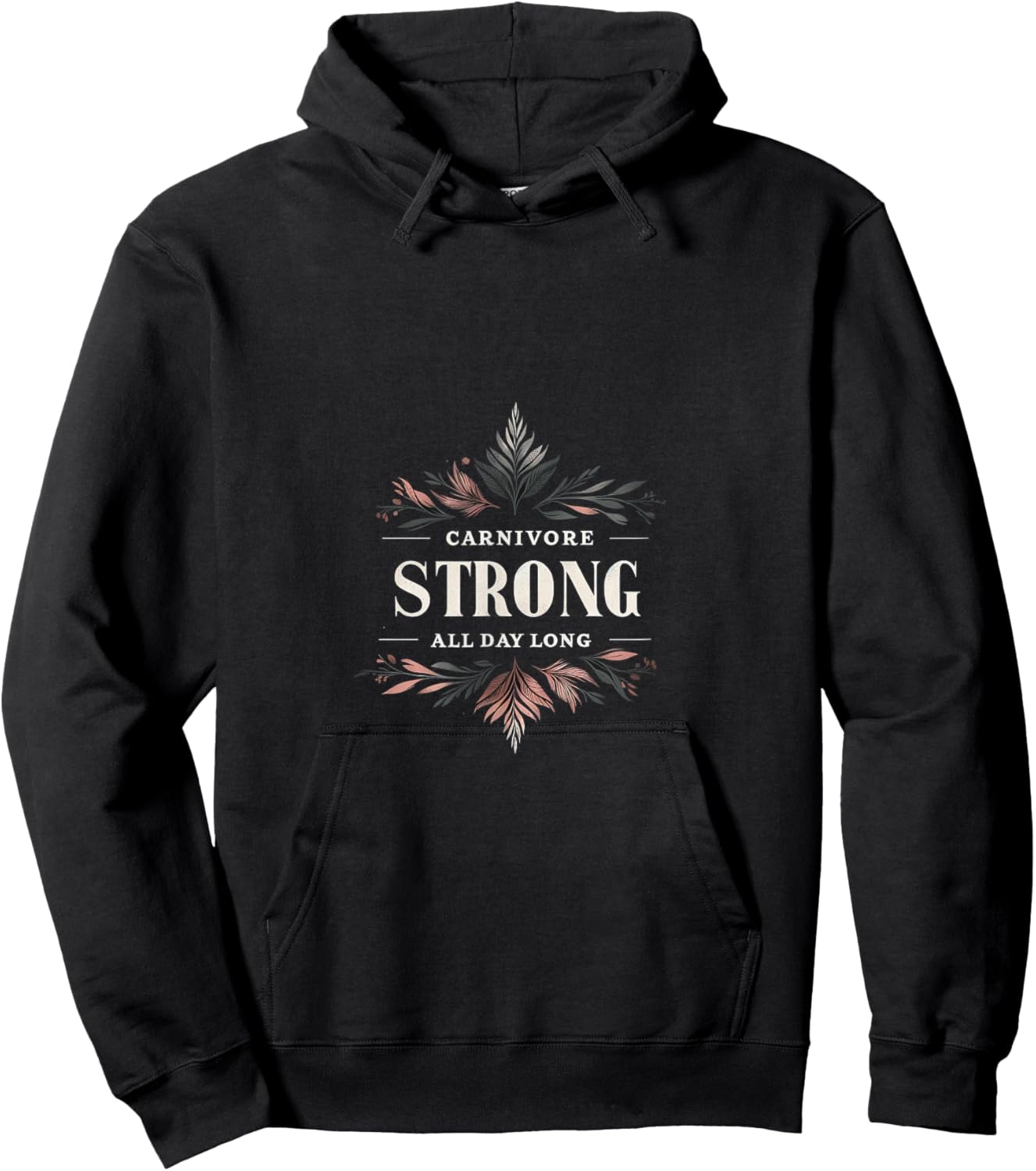 Carnivore Diet Enthusiast - Meat, Fish & Low Carbs Lifestyle Hoodie - Hoodie | Black
