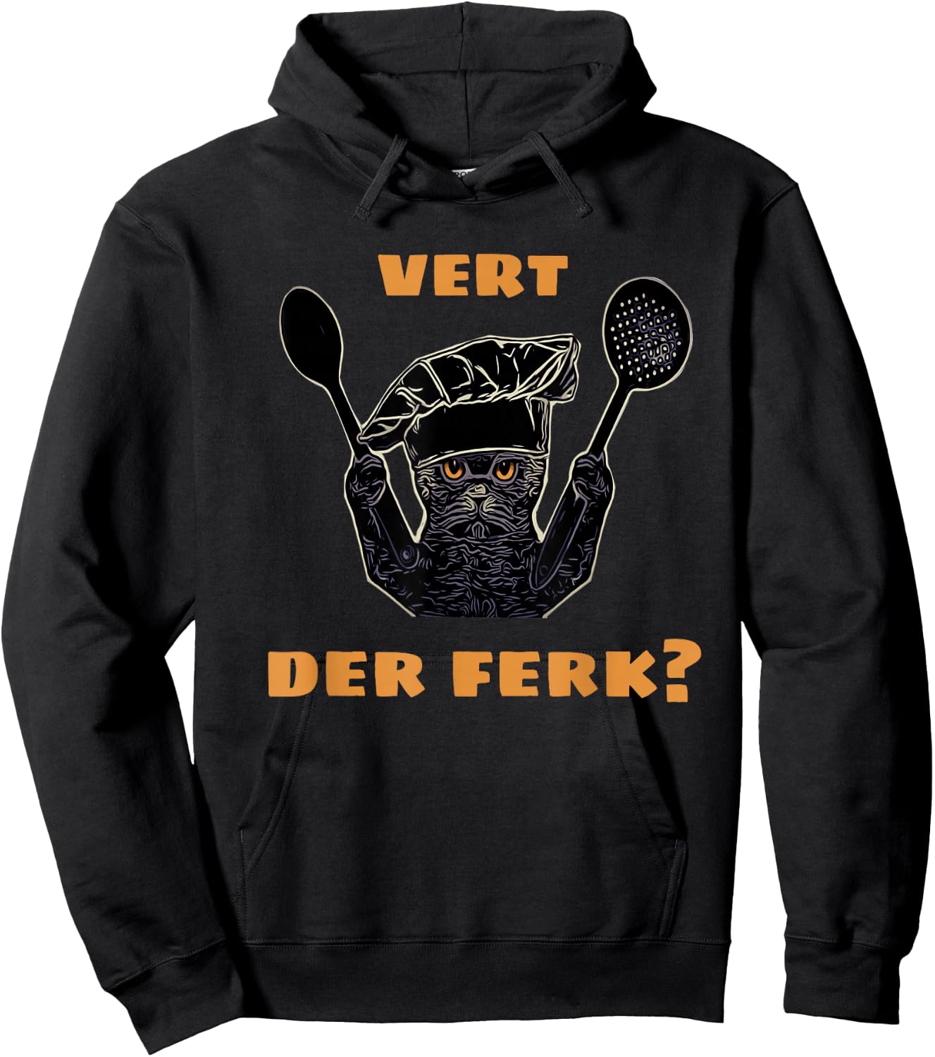 Vert Der Ferk Hoodie - Hoodie | Black