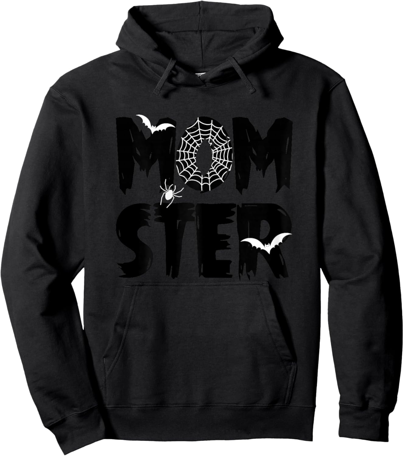 Halloween Momster Mom Monster Funny Costume Mommy Mama Hoodie - Hoodie | Black