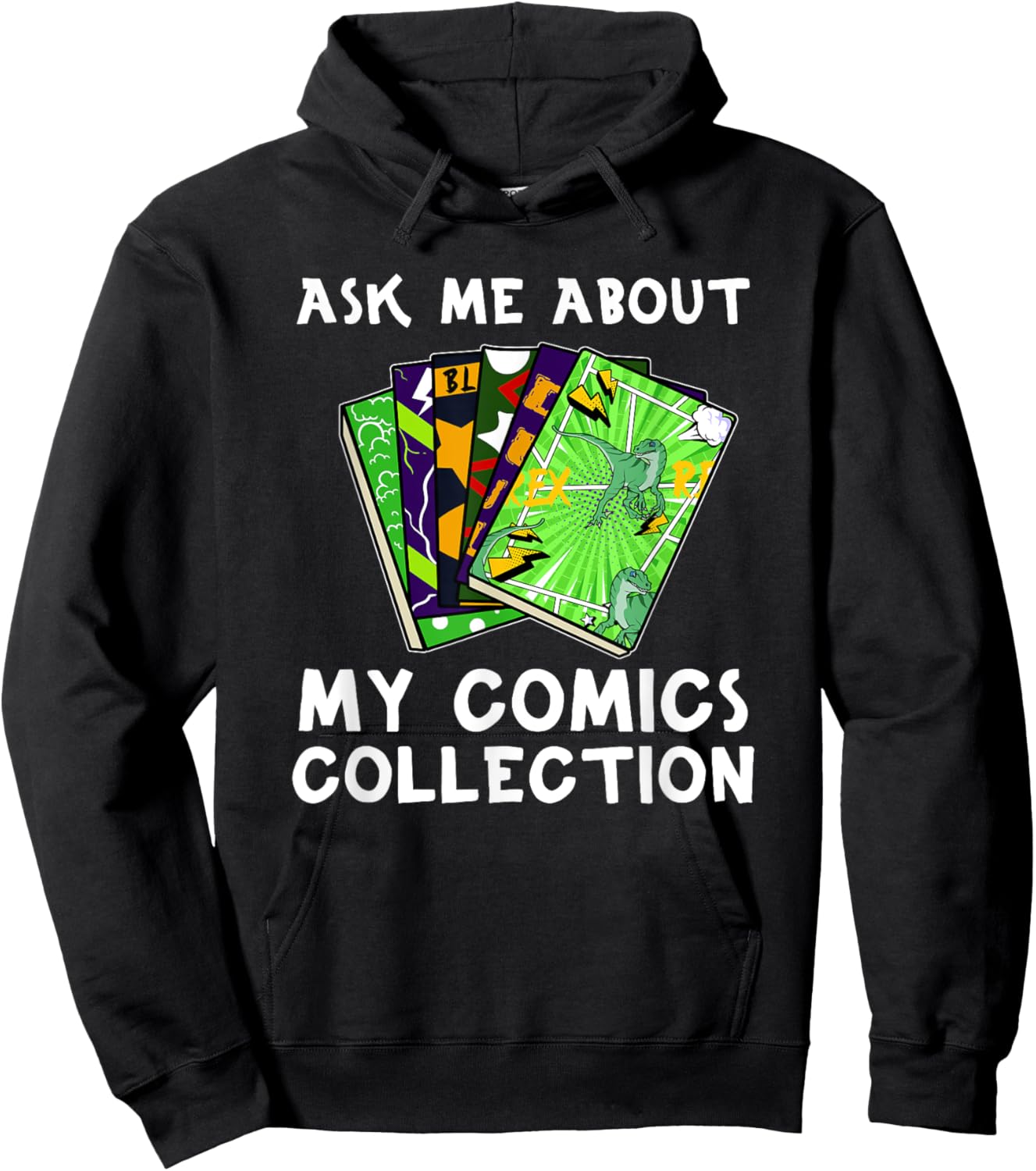 Comic Graphic Novels Superhero Manga Anime Detective Comic Hoodie - Hoodie | Black
