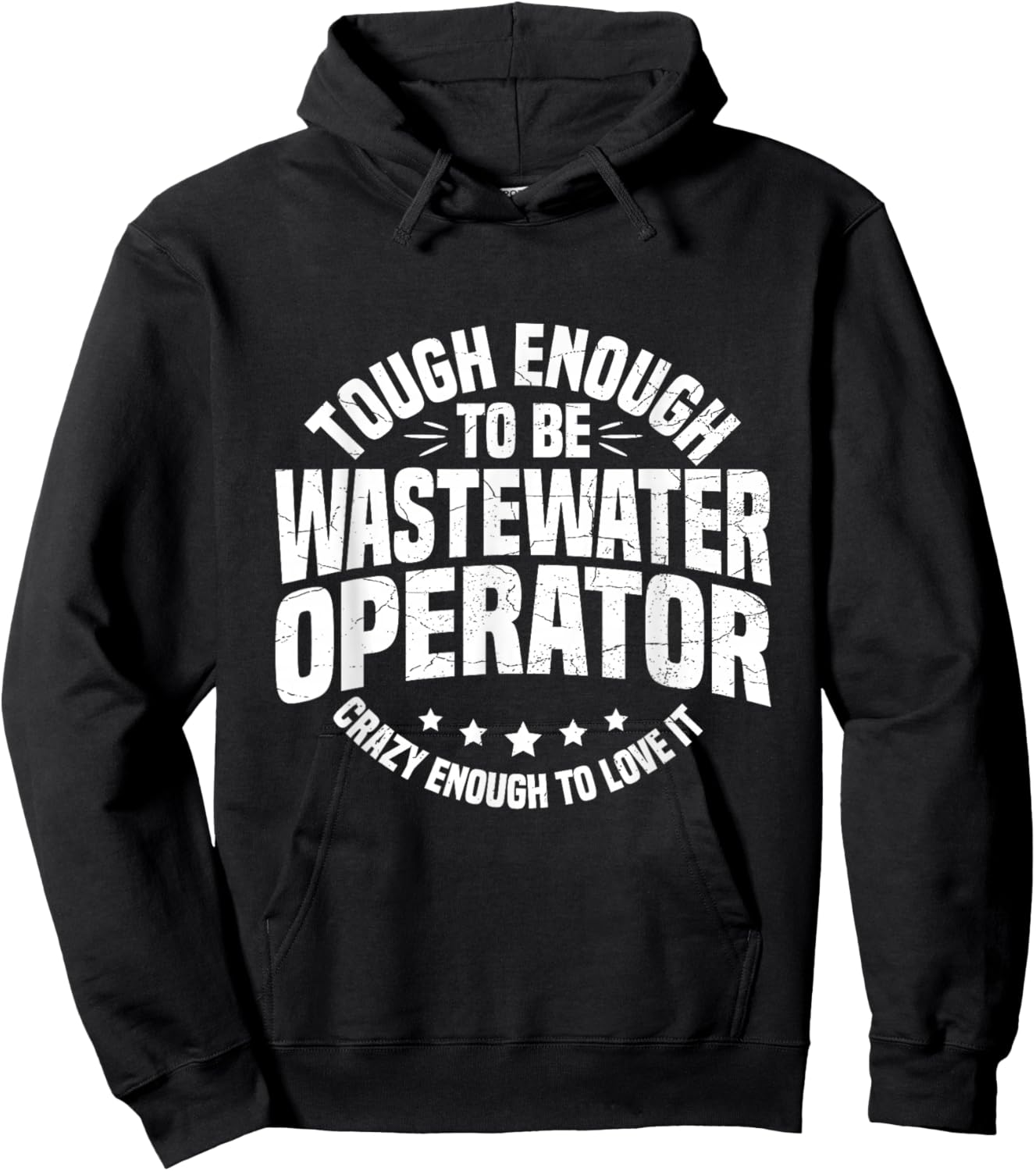 Water Treatment Plant Quote for a Wastewater Operator Hoodie - Hoodie | Black