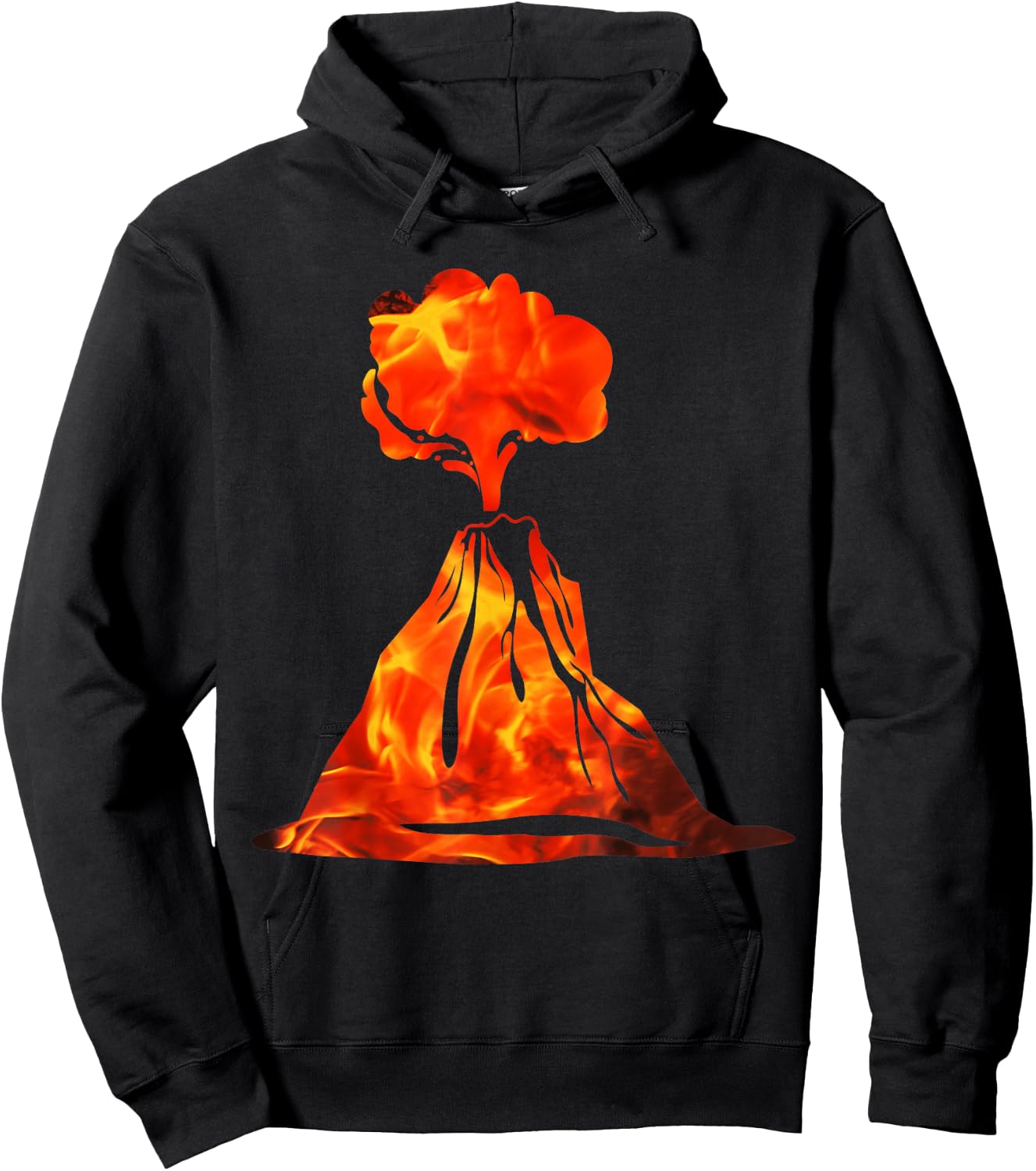 Fire Volcanoes , Volcano Lover Geology Hoodie - Hoodie | Black