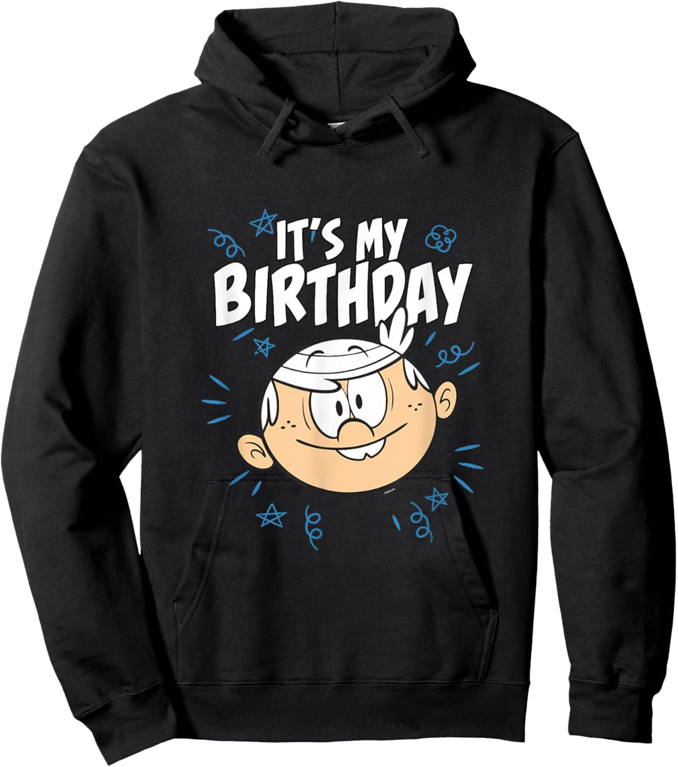 The Loud House Birthday It's My Birthday Lincoln Smile Hoodie - Hoodie | Black