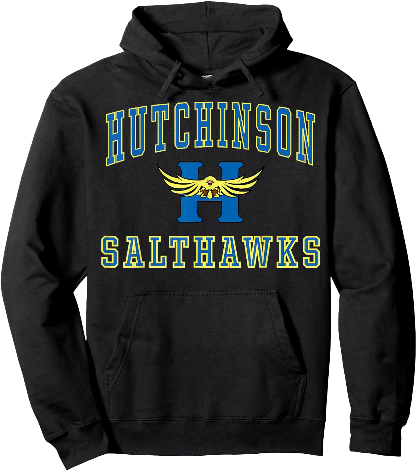 Hutchinson High School Salthawks C1 Hoodie - Hoodie | Black