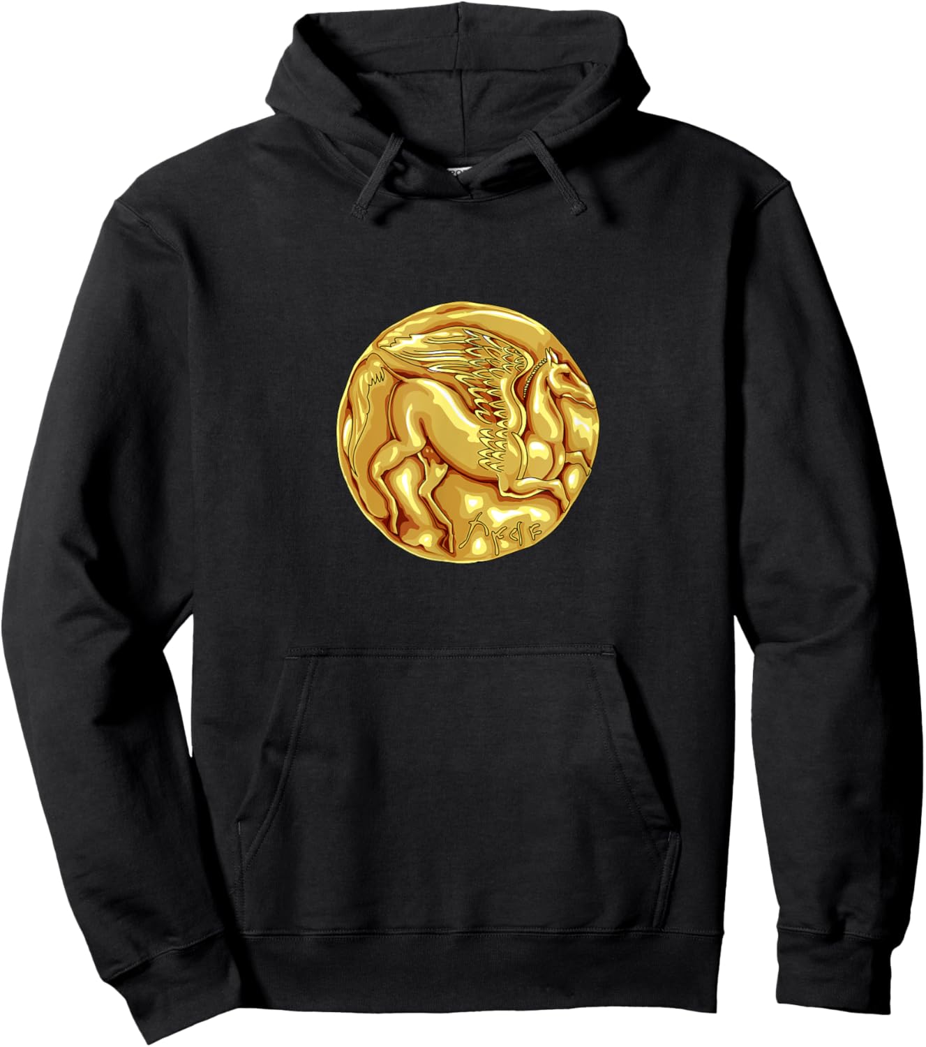 Shekel - Carthaginian coin - Punic coin Hoodie - Hoodie | Black