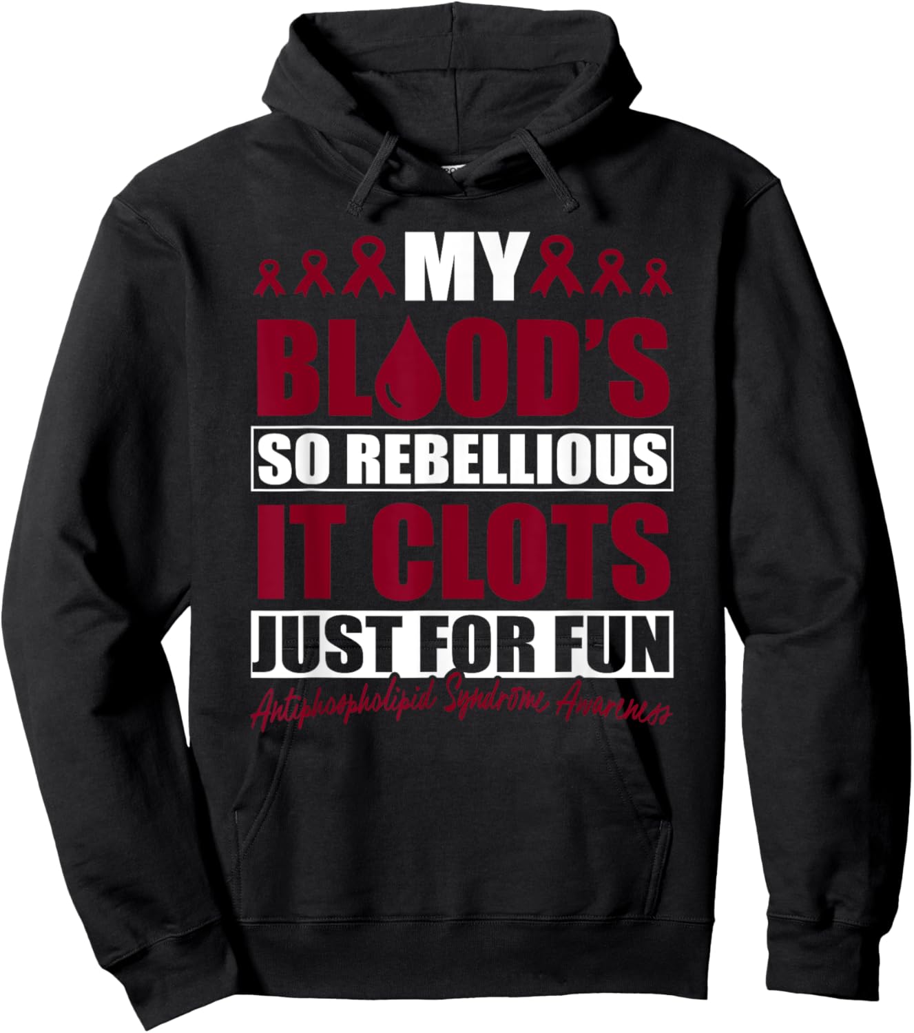 Antiphospholipid Syndrome Hoodie - Hoodie | Black