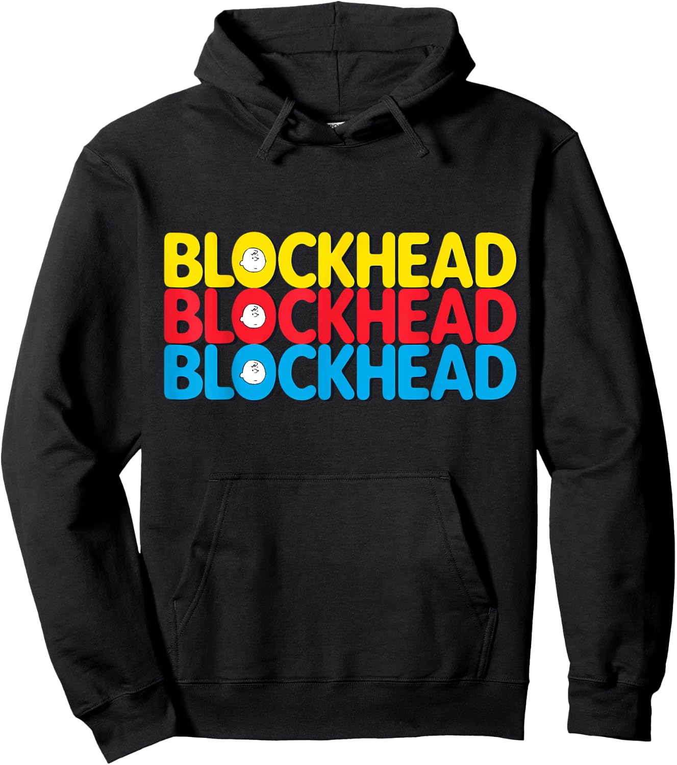 Peanuts Have Blockhead Hoodie - Hoodie | Black