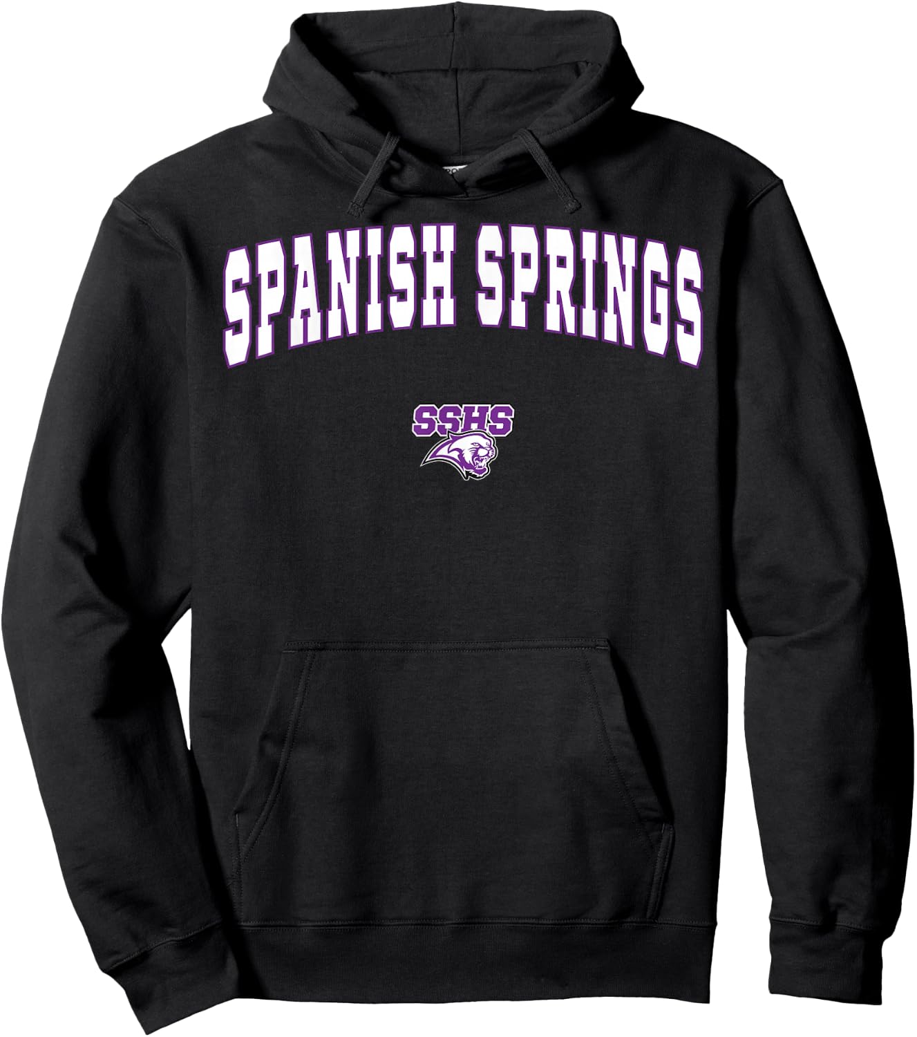 Spanish Springs High School Cougars Hoodie - Hoodie | Black