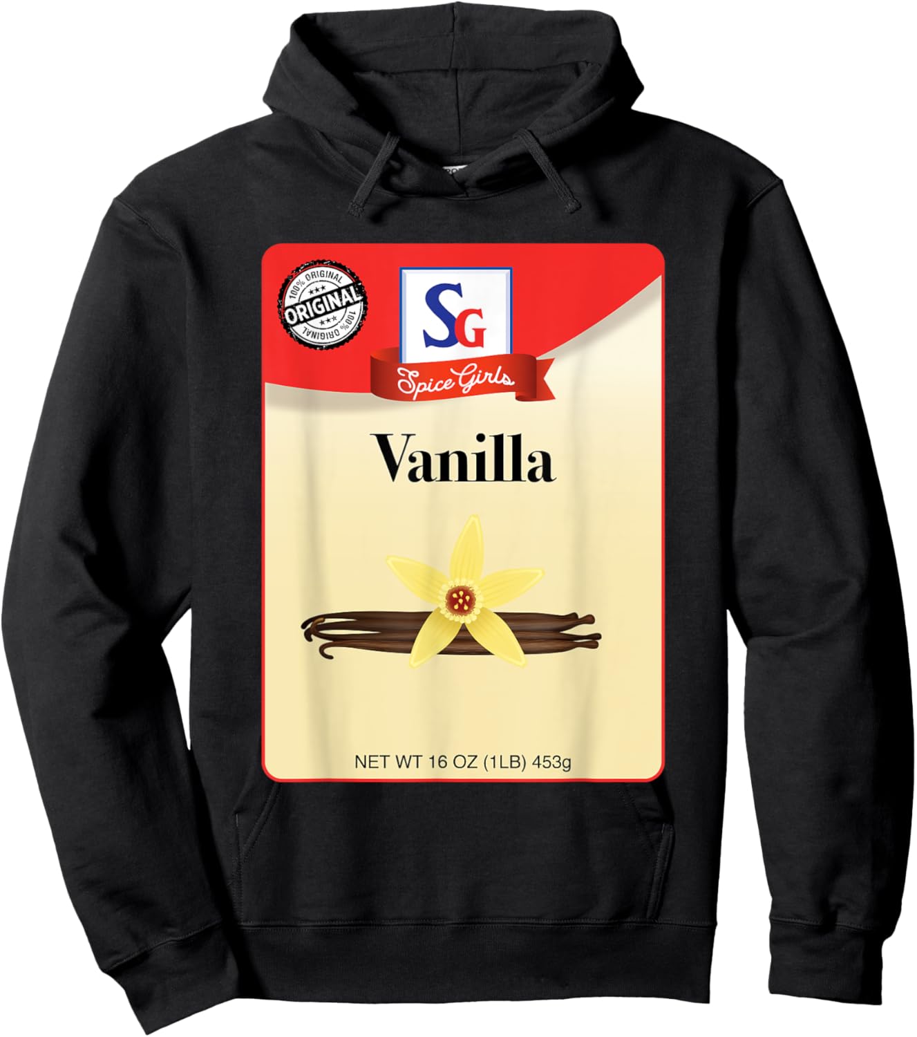 Spice Halloween Costume - Vanilla - Group, Girls, Women Hoodie - Hoodie | Black